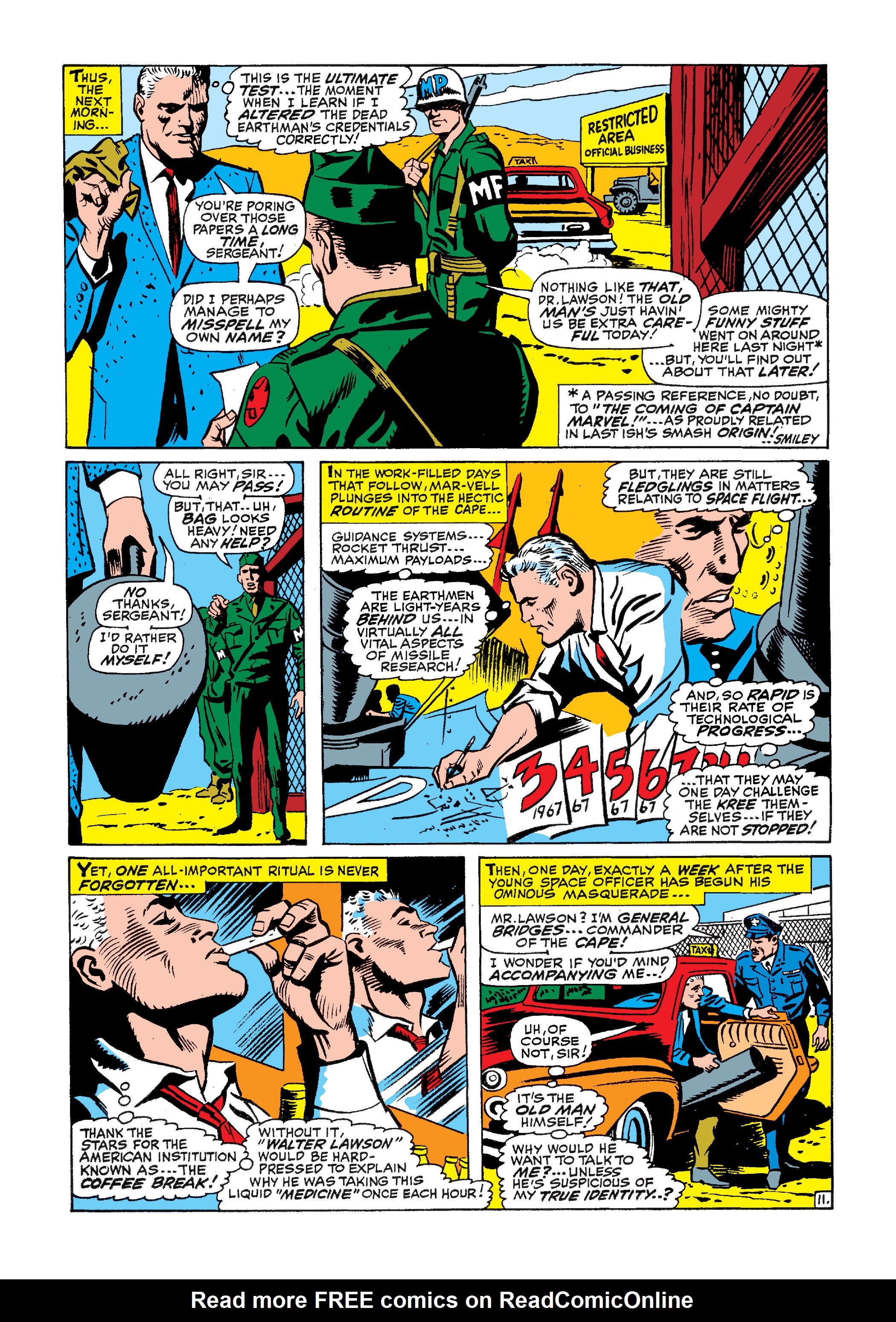 Read online Marvel Masterworks: Captain Marvel comic -  Issue # TPB 1 (Part 1) - 34
