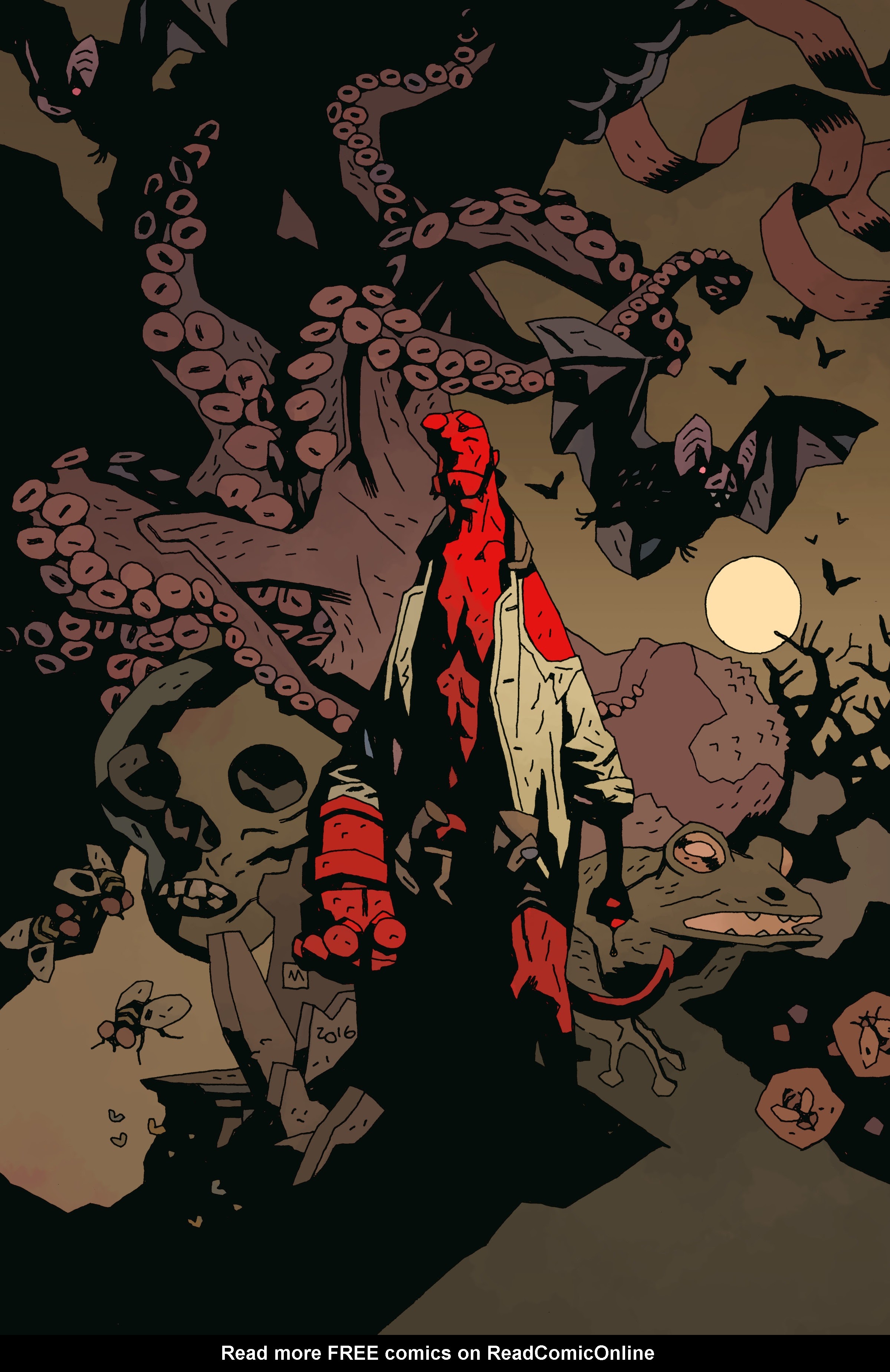 Read online Hellboy: 25 Years of Covers comic -  Issue # TPB (Part 2) - 69
