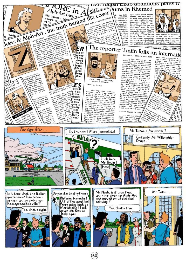 Read online The Adventures of Tintin comic -  Issue #24 - 63