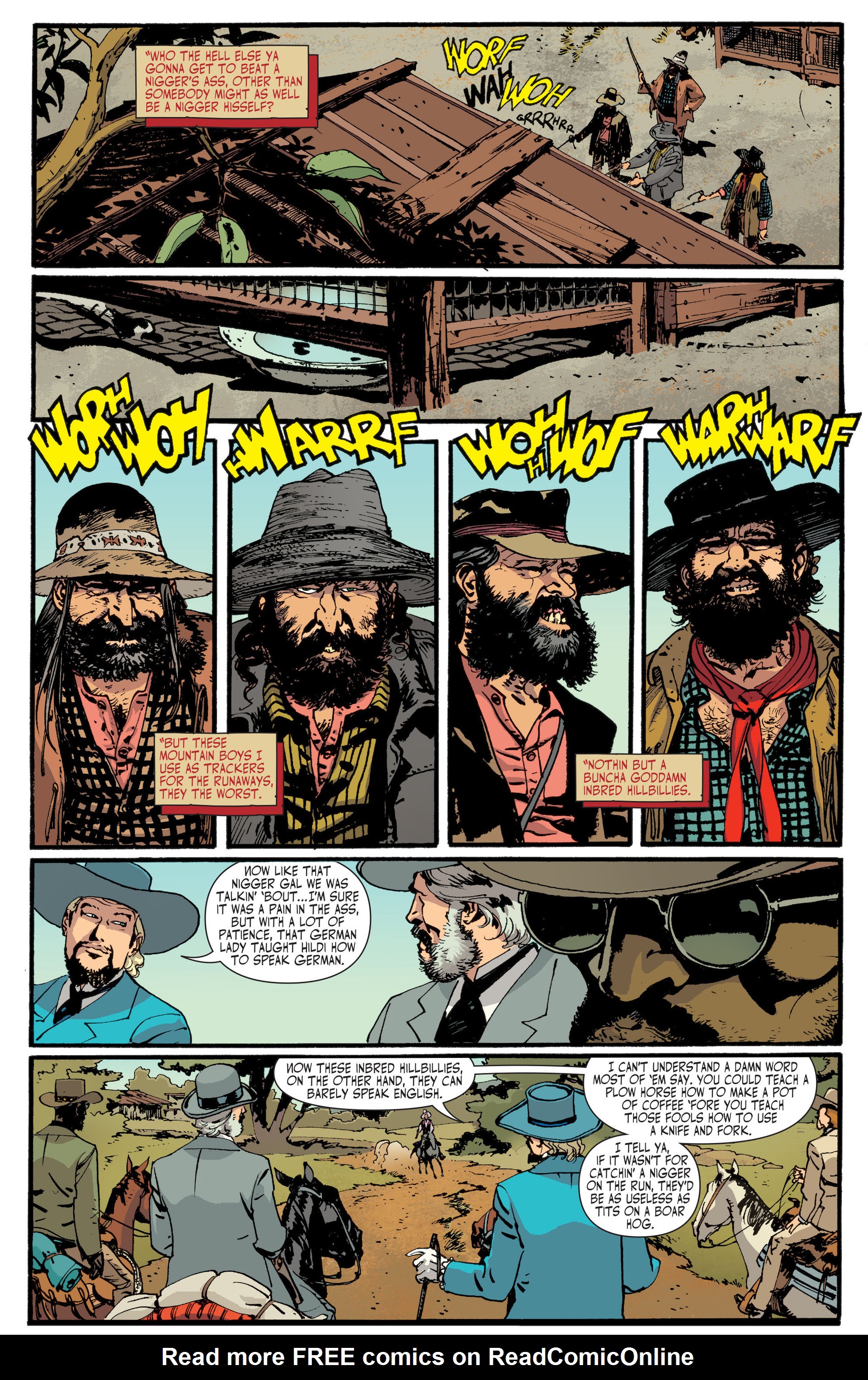 Read online Django Unchained comic -  Issue #4 - 32