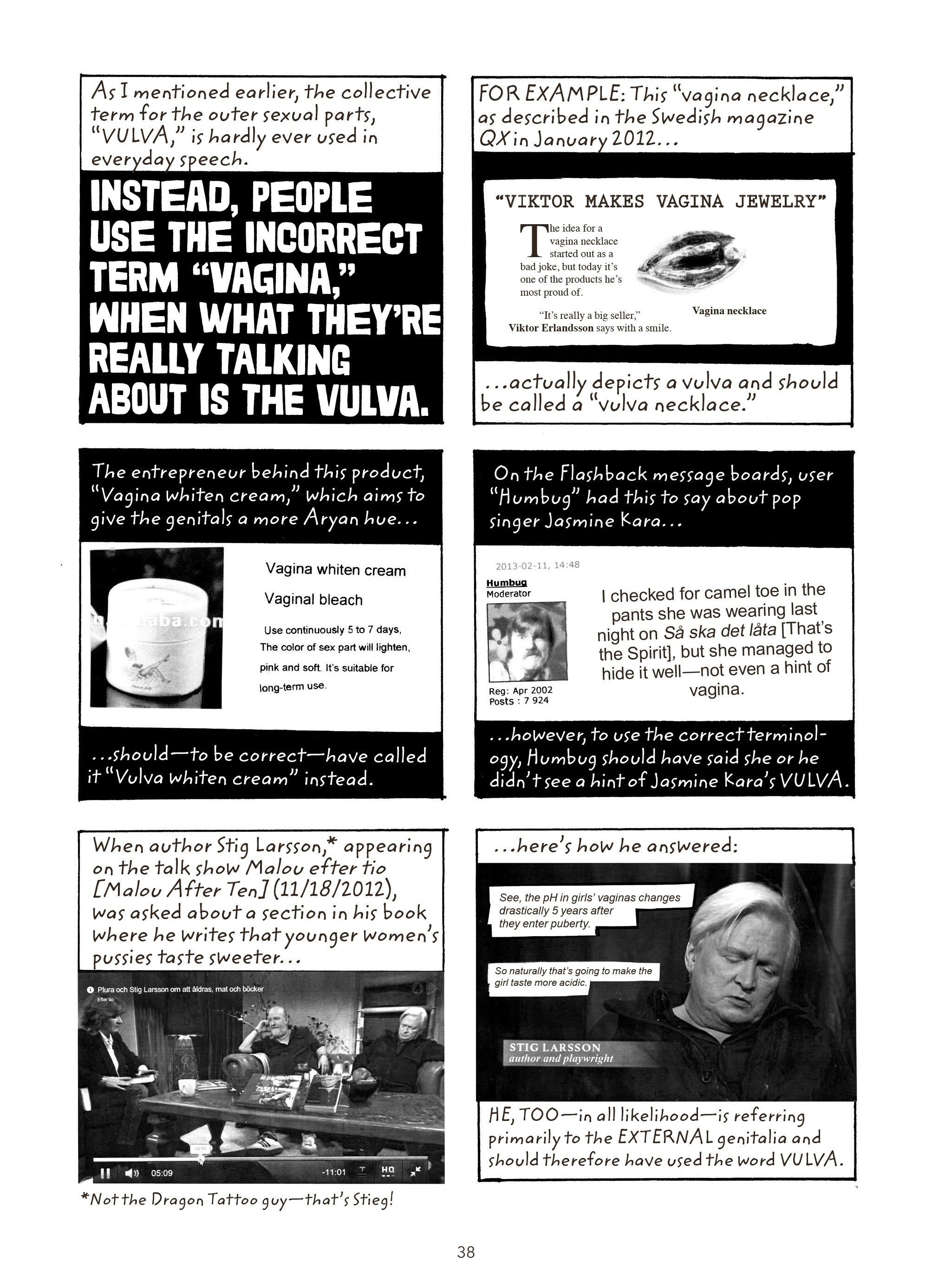 Read online Fruit of Knowledge: The Vulva Vs. The Patriarchy comic -  Issue # TPB - 38