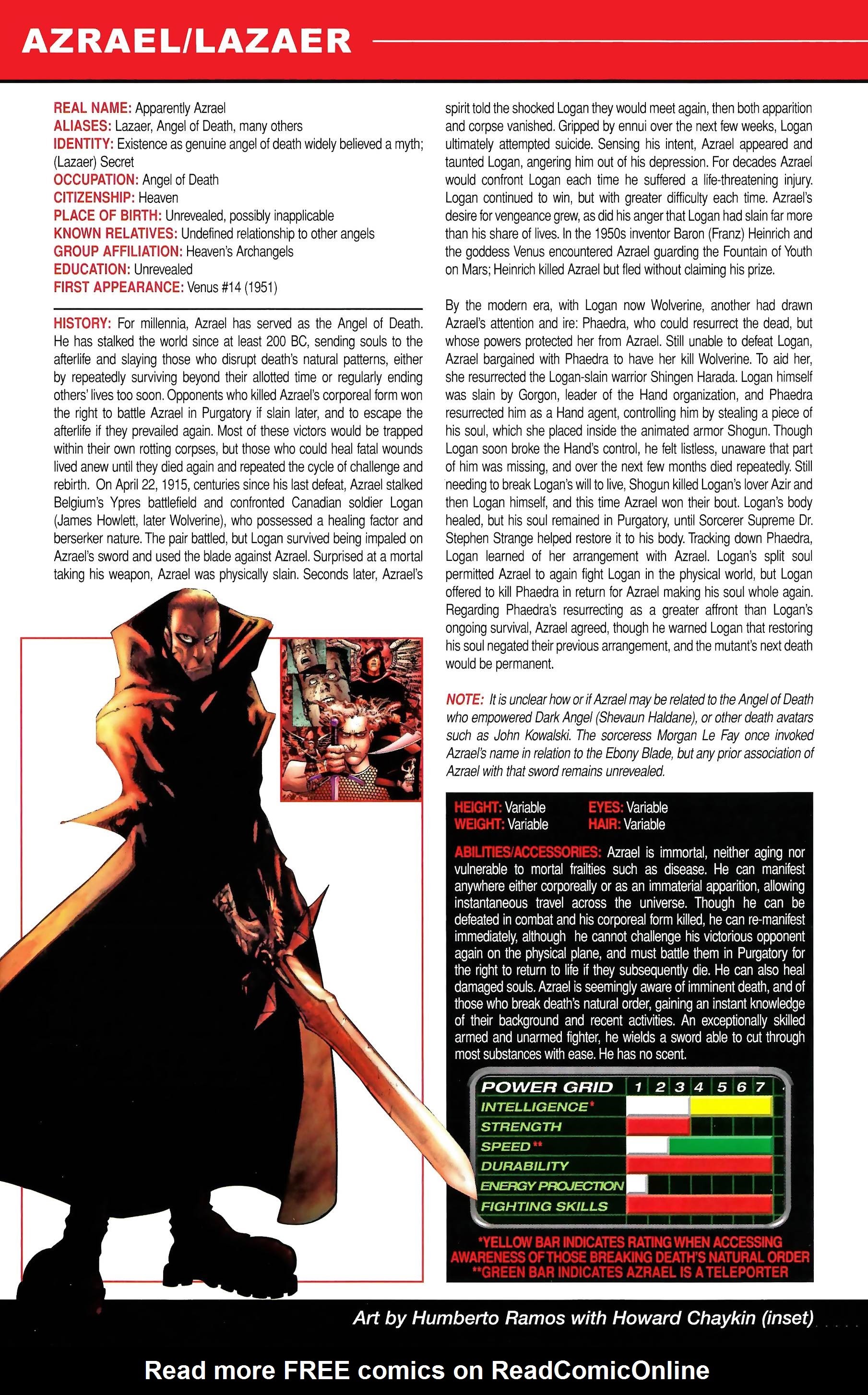 Read online Official Handbook of the Marvel Universe A to Z comic -  Issue # TPB 14 (Part 1) - 56