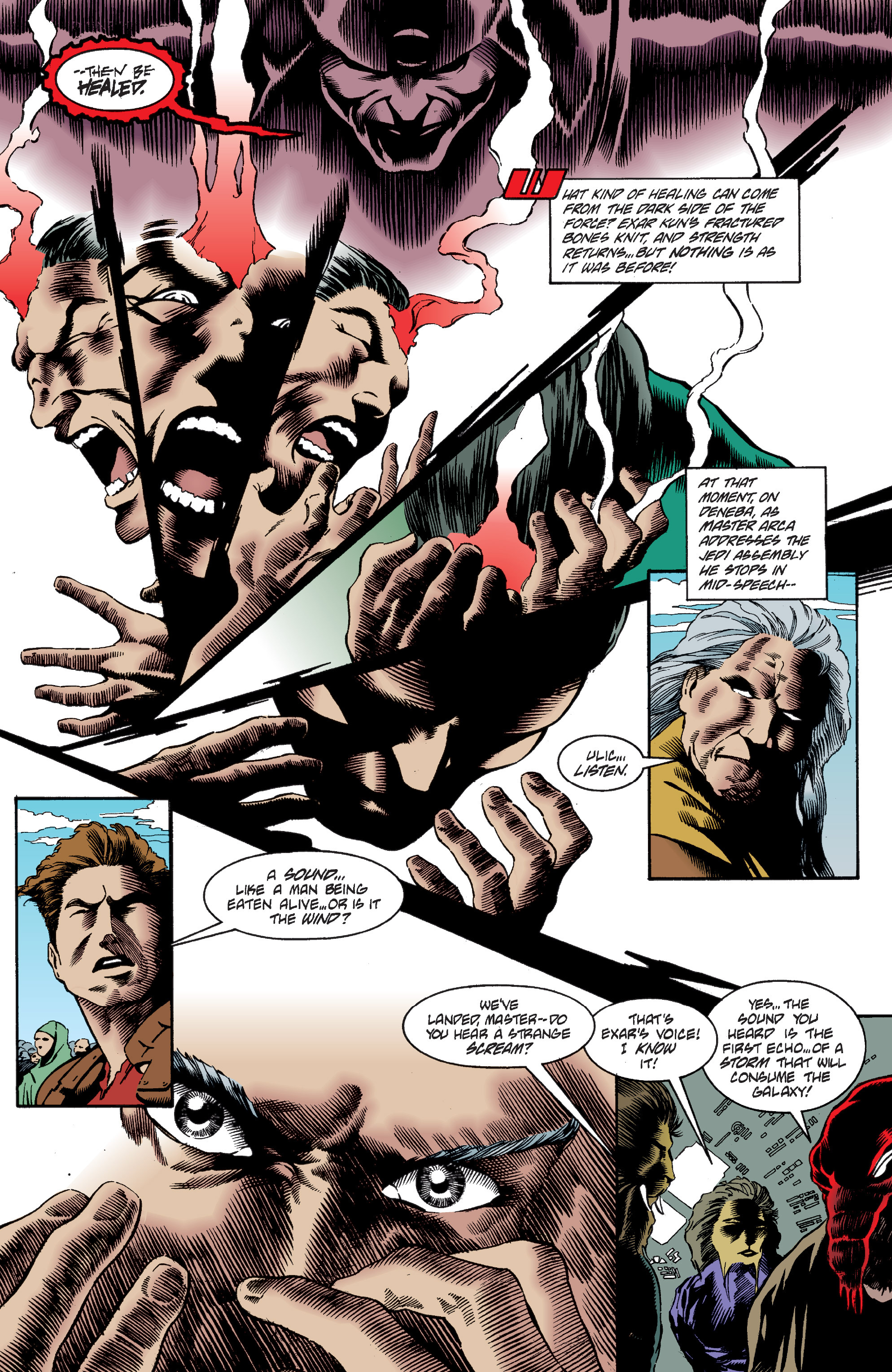 Read online Star Wars: Tales of the Jedi - Dark Lords of the Sith comic -  Issue #3 - 17