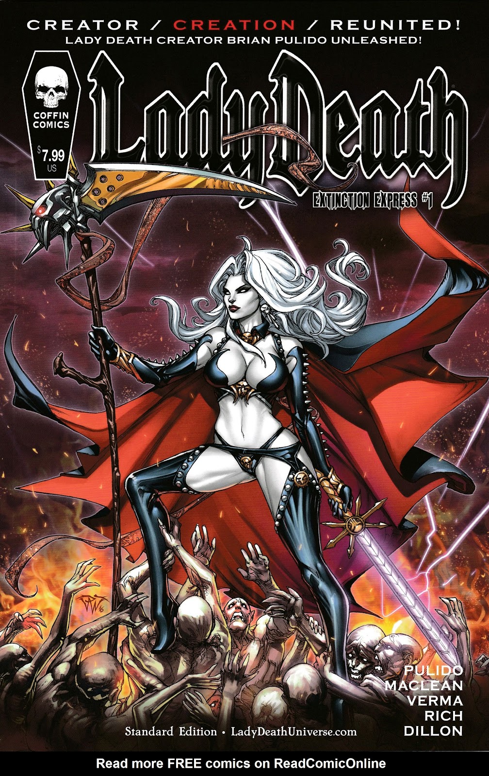 Lady Death: Extinction Express issue Full - Page 2