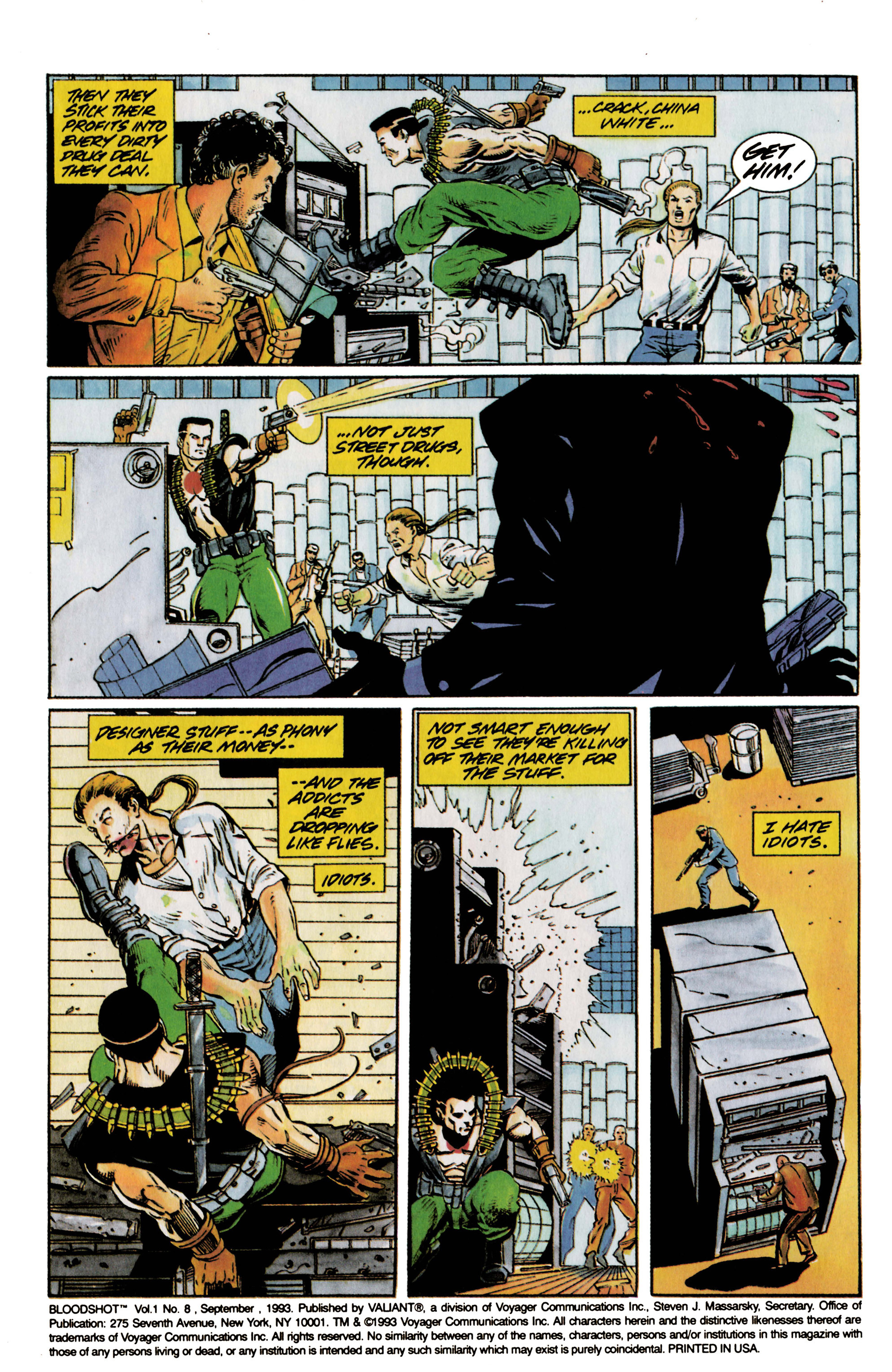 Read online Valiant Masters Bloodshot: Blood of the Machine comic -  Issue # TPB (Part 2) - 66