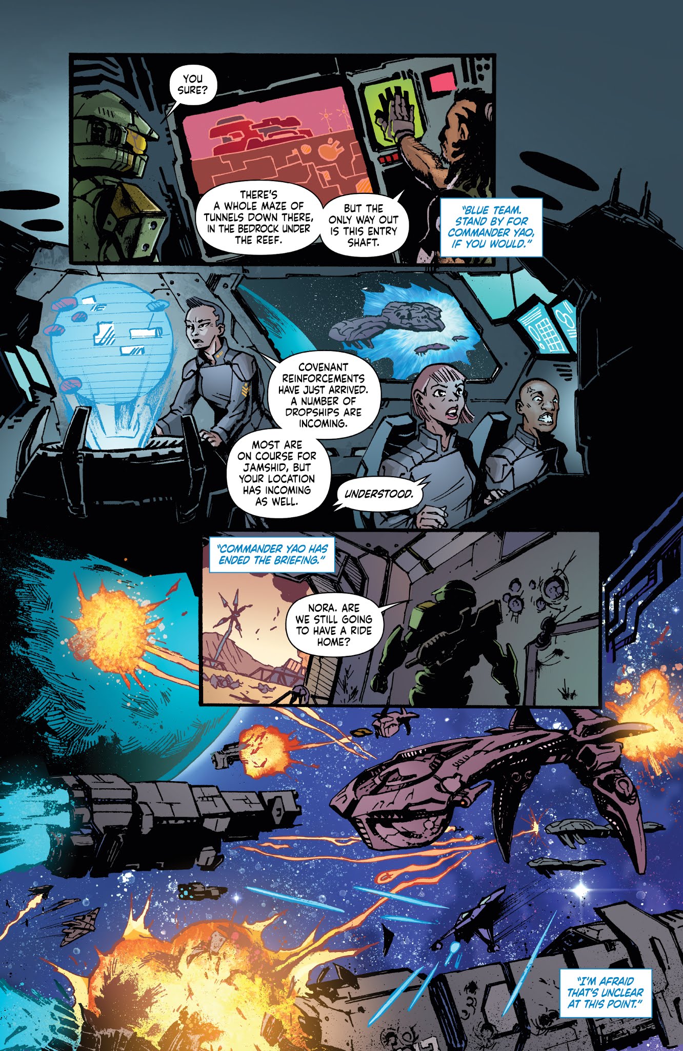 Read online Halo: Collateral Damage comic -  Issue #1 - 20