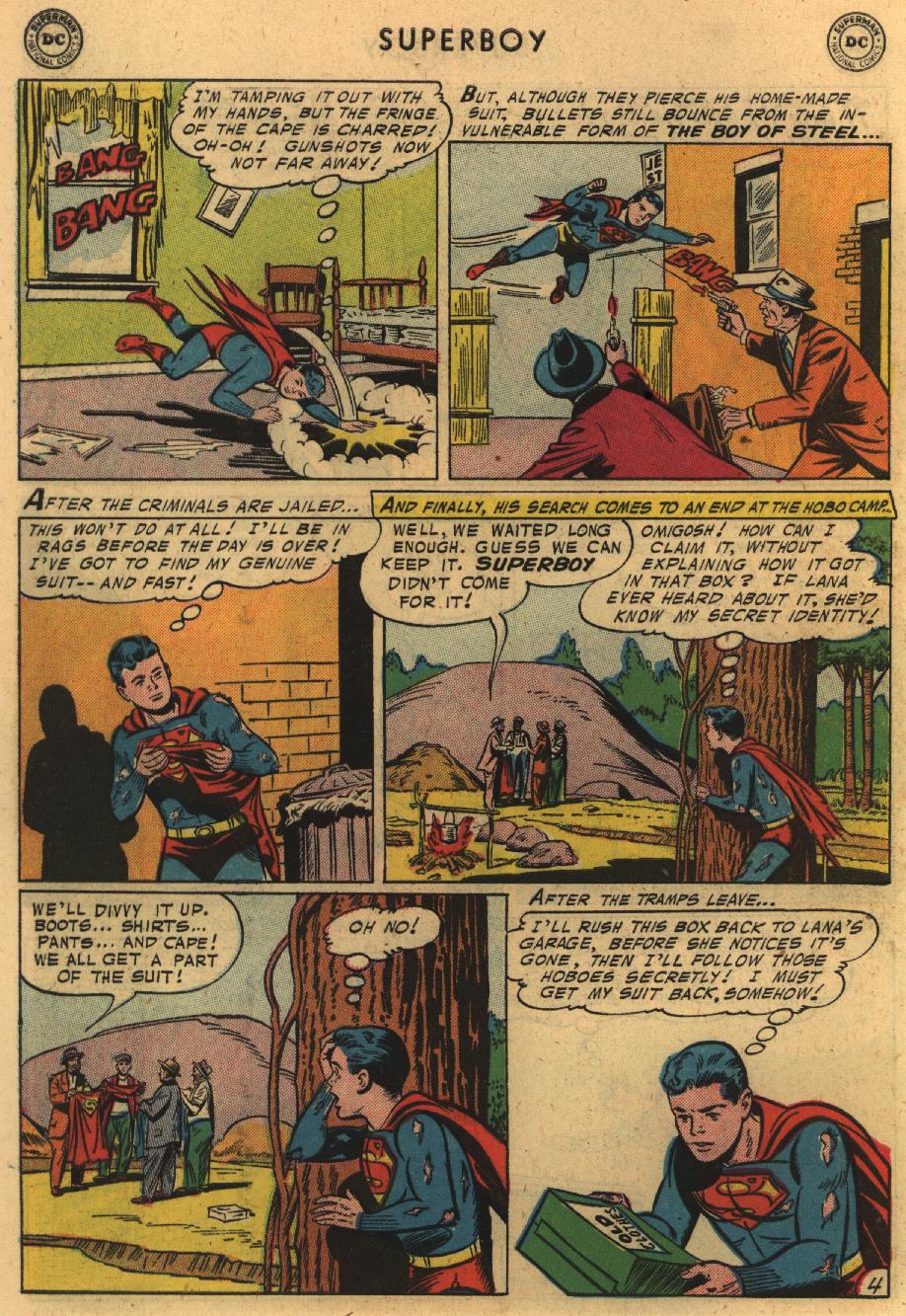 Read online Superboy (1949) comic -  Issue #53 - 5