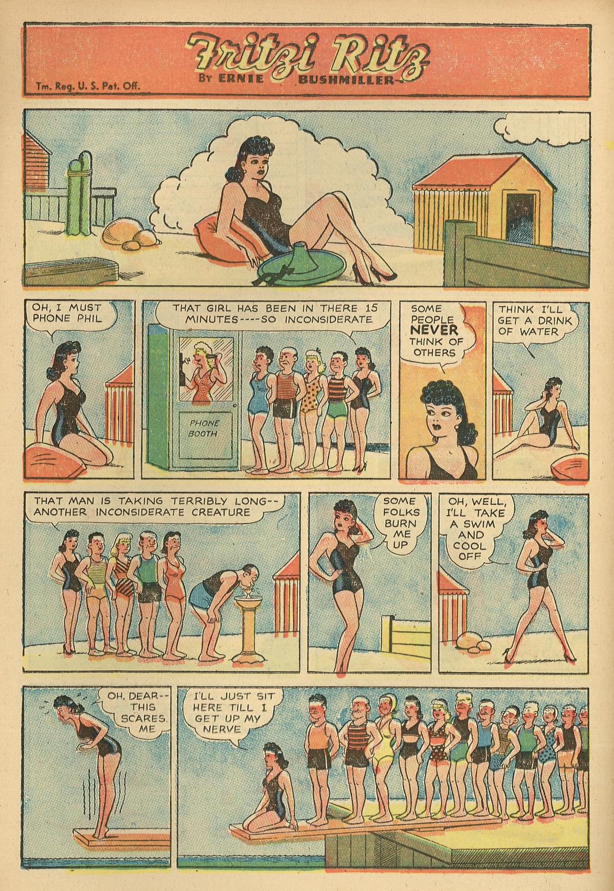 Read online Fritzi Ritz (1948) comic -  Issue #3 - 18