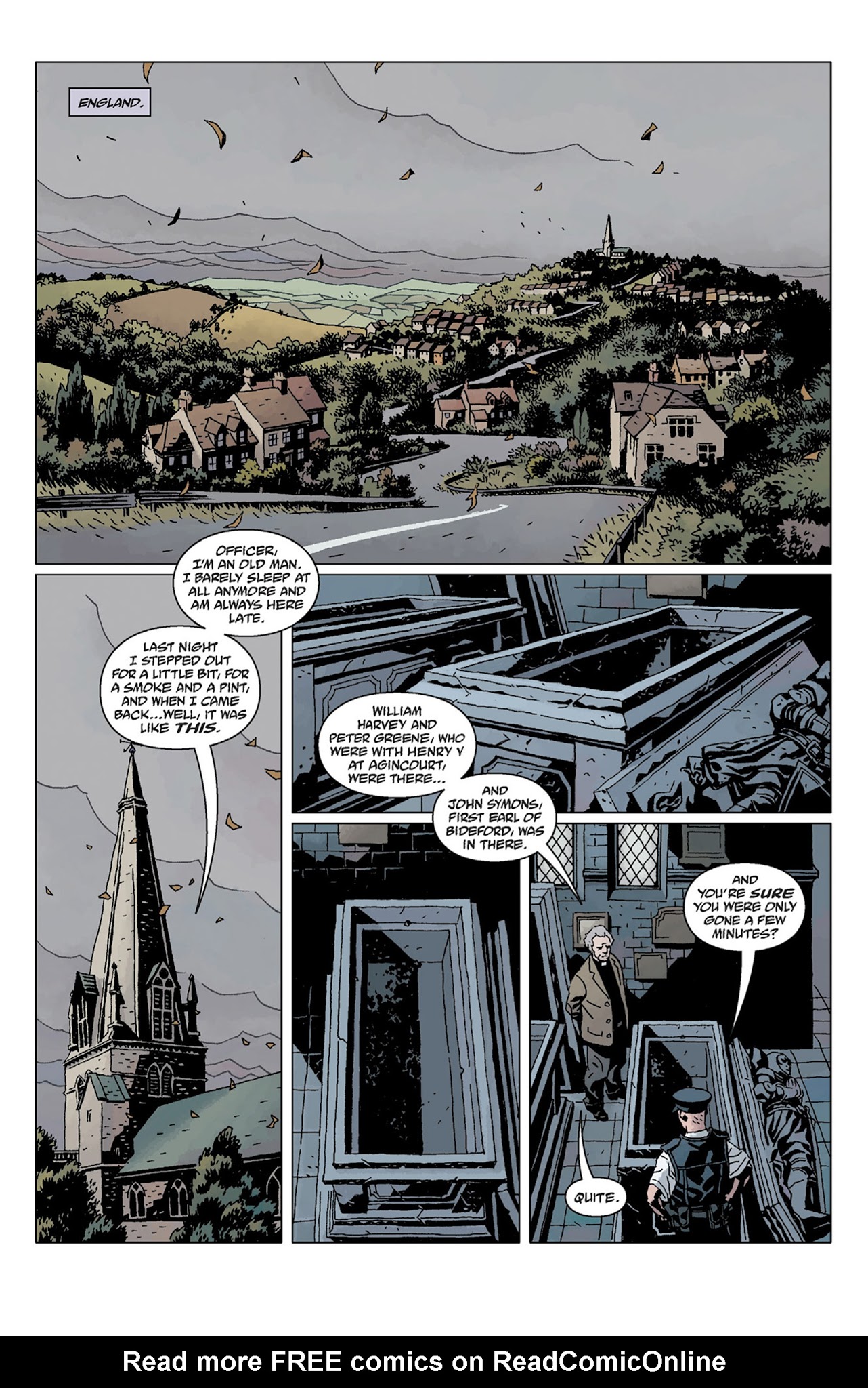 Read online Hellboy: The Storm And The Fury comic -  Issue # TPB - 10