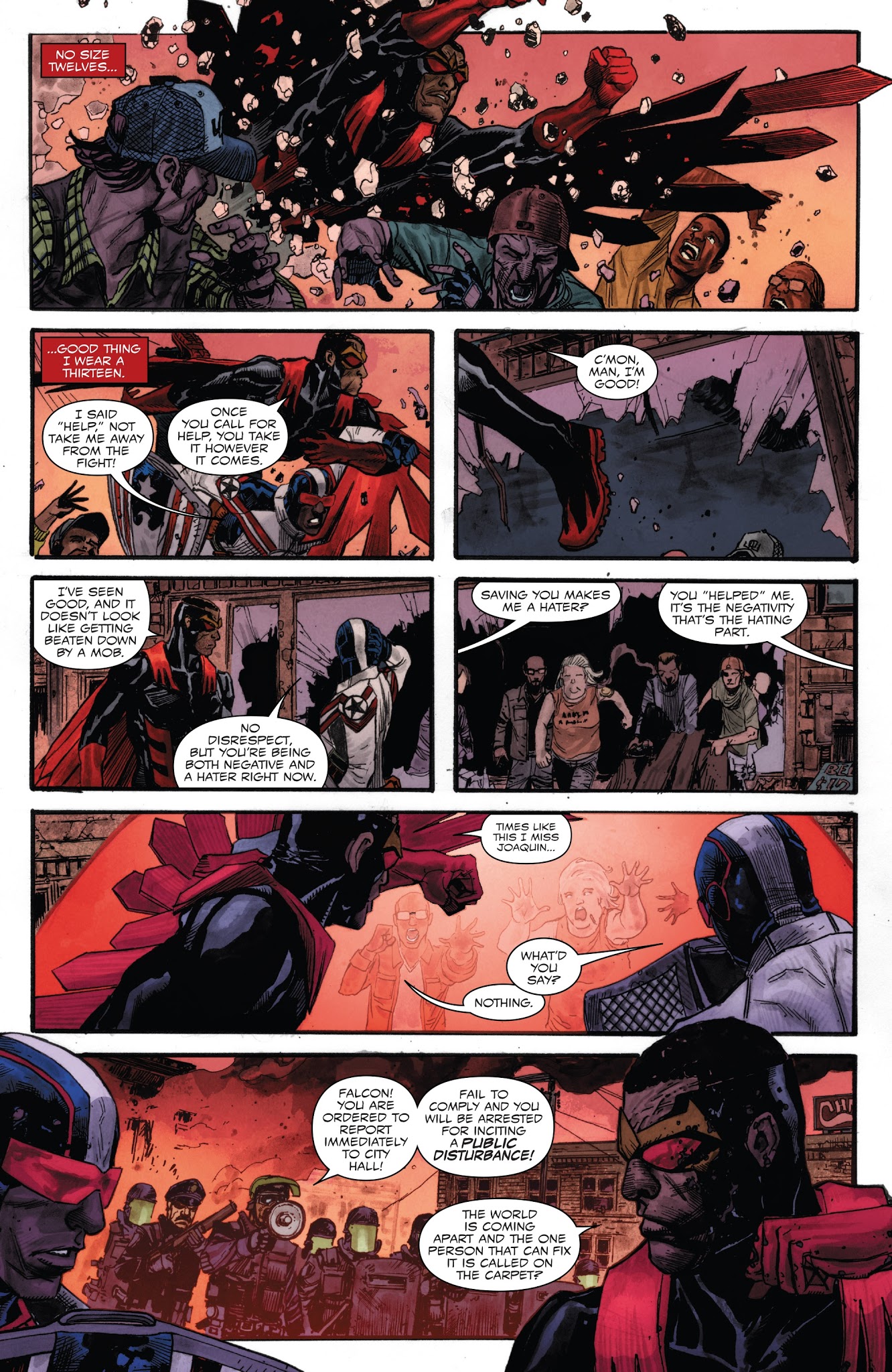 Read online Falcon (2017) comic -  Issue #2 - 12