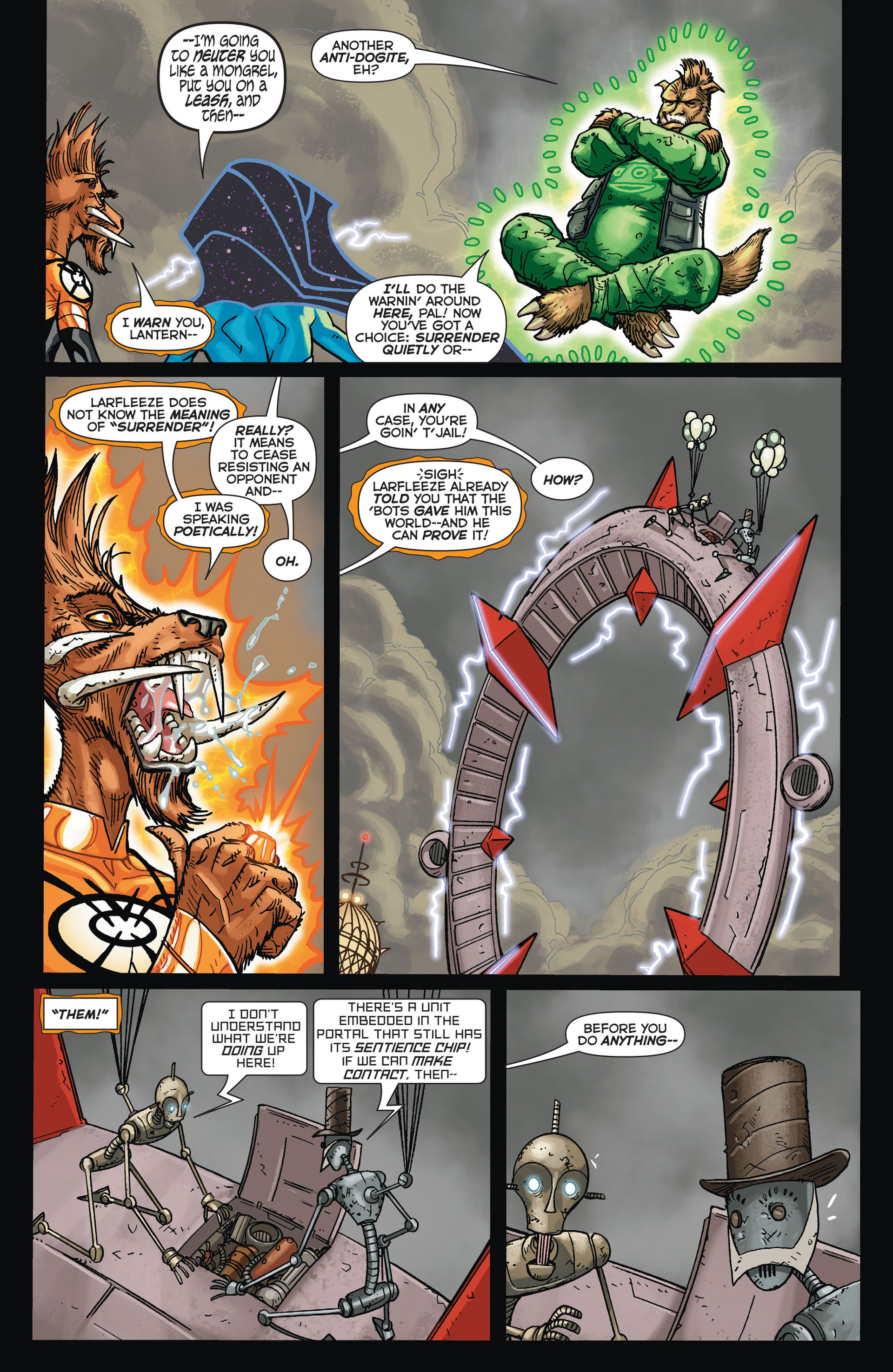 Read online Larfleeze comic -  Issue #11 - 15