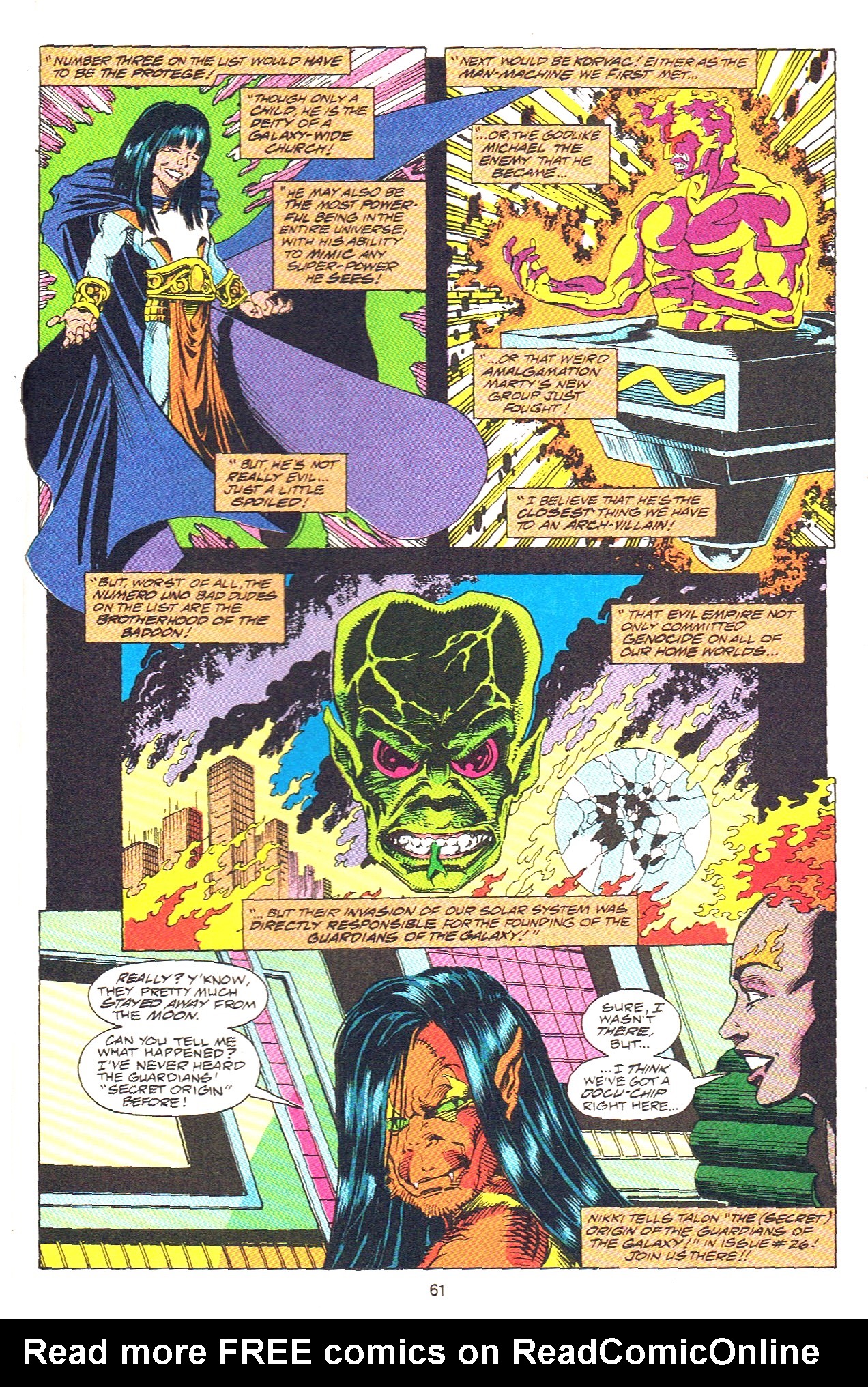 Read online Guardians of the Galaxy (1990) comic -  Issue # _Annual 2 - 61