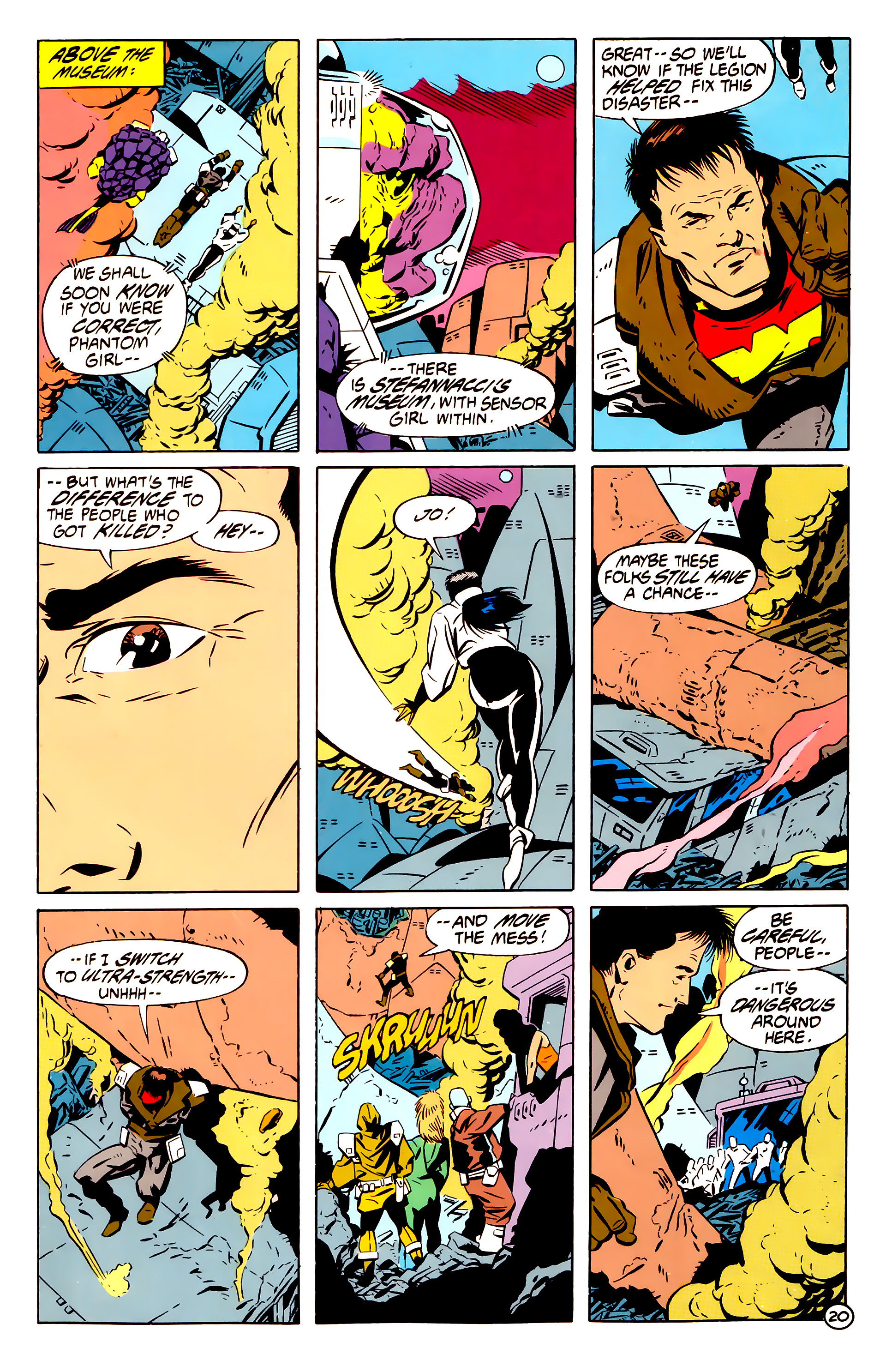 Read online Legion of Super-Heroes (1984) comic -  Issue #61 - 21