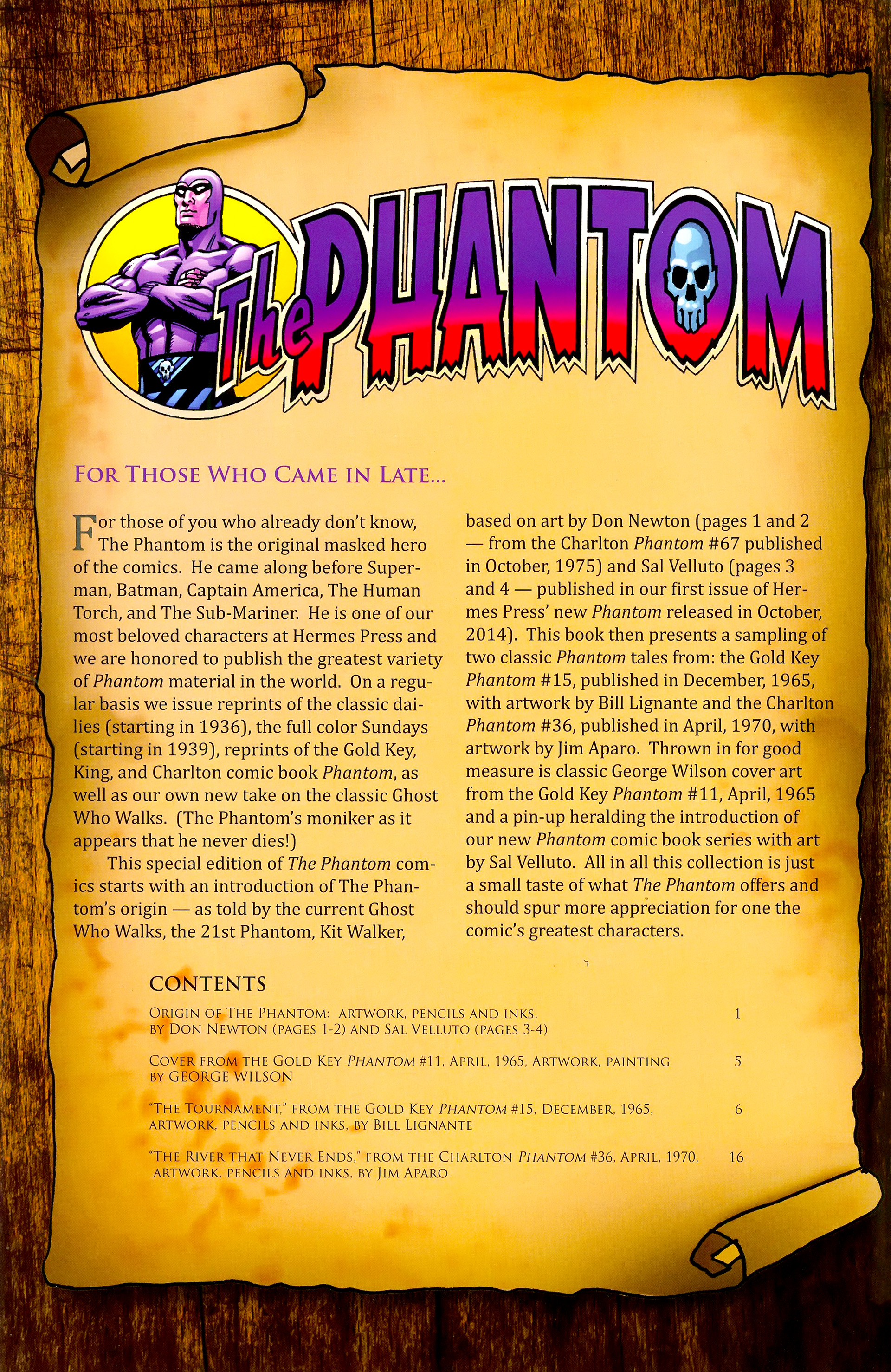 Read online Free Comic Book Day 2015 comic -  Issue # The Phantom - 2
