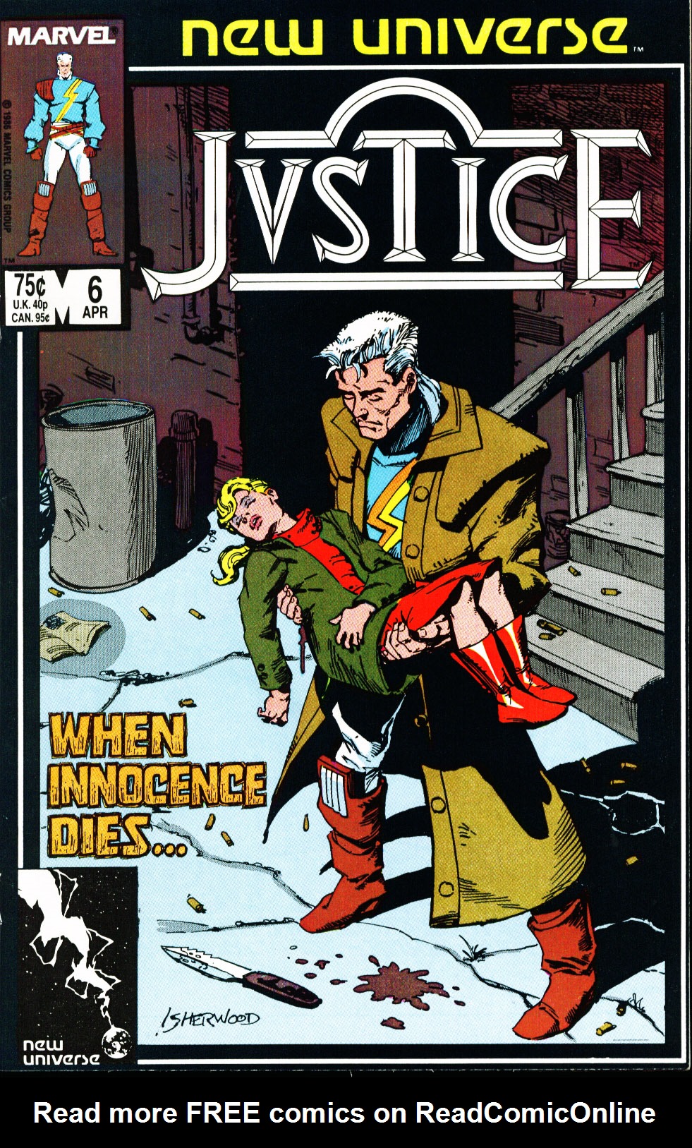Read online Justice (1986) comic -  Issue #6 - 1