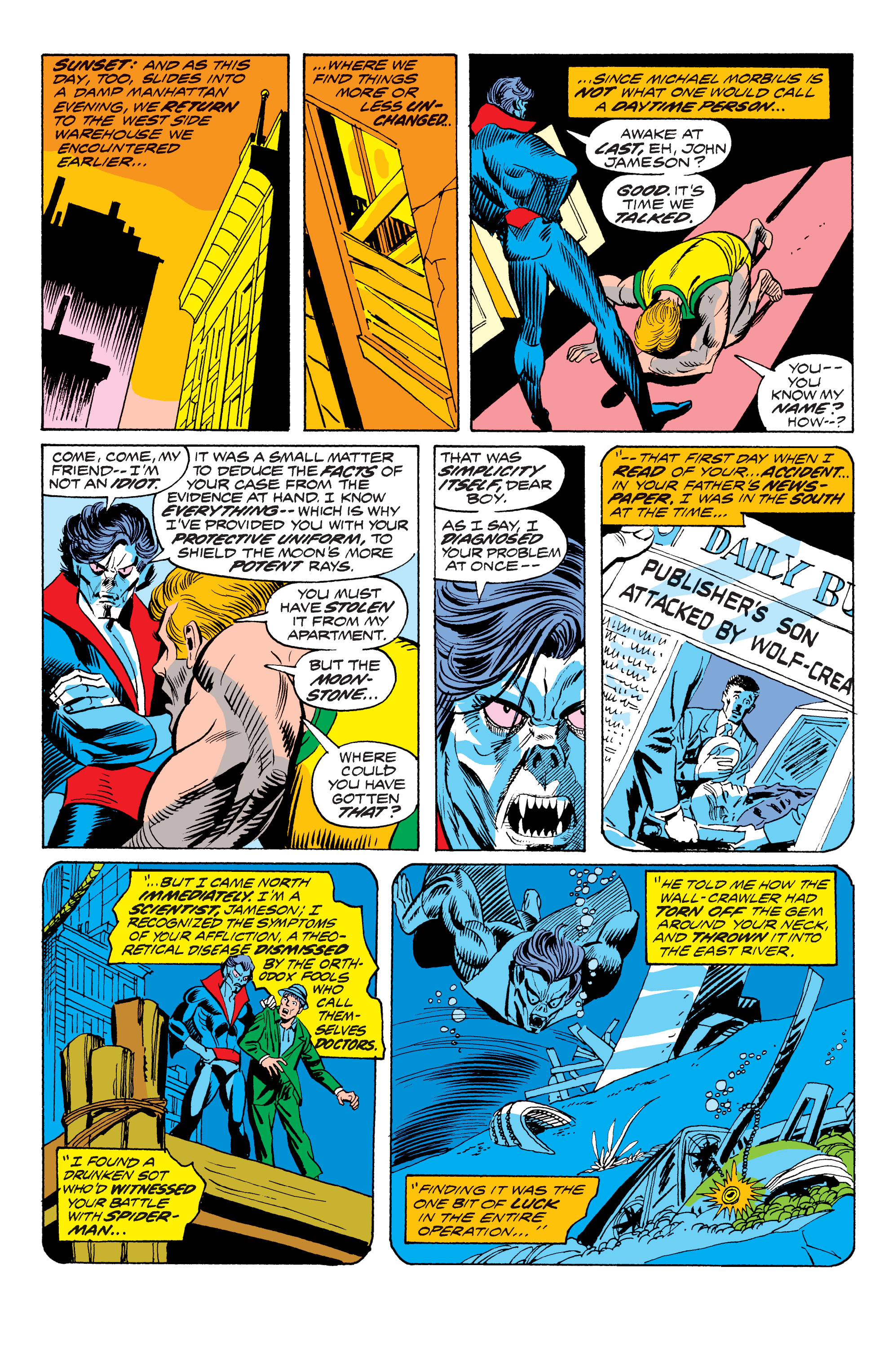 Read online Morbius Epic Collection comic -  Issue # The Living Vampire (Part 2) - 35