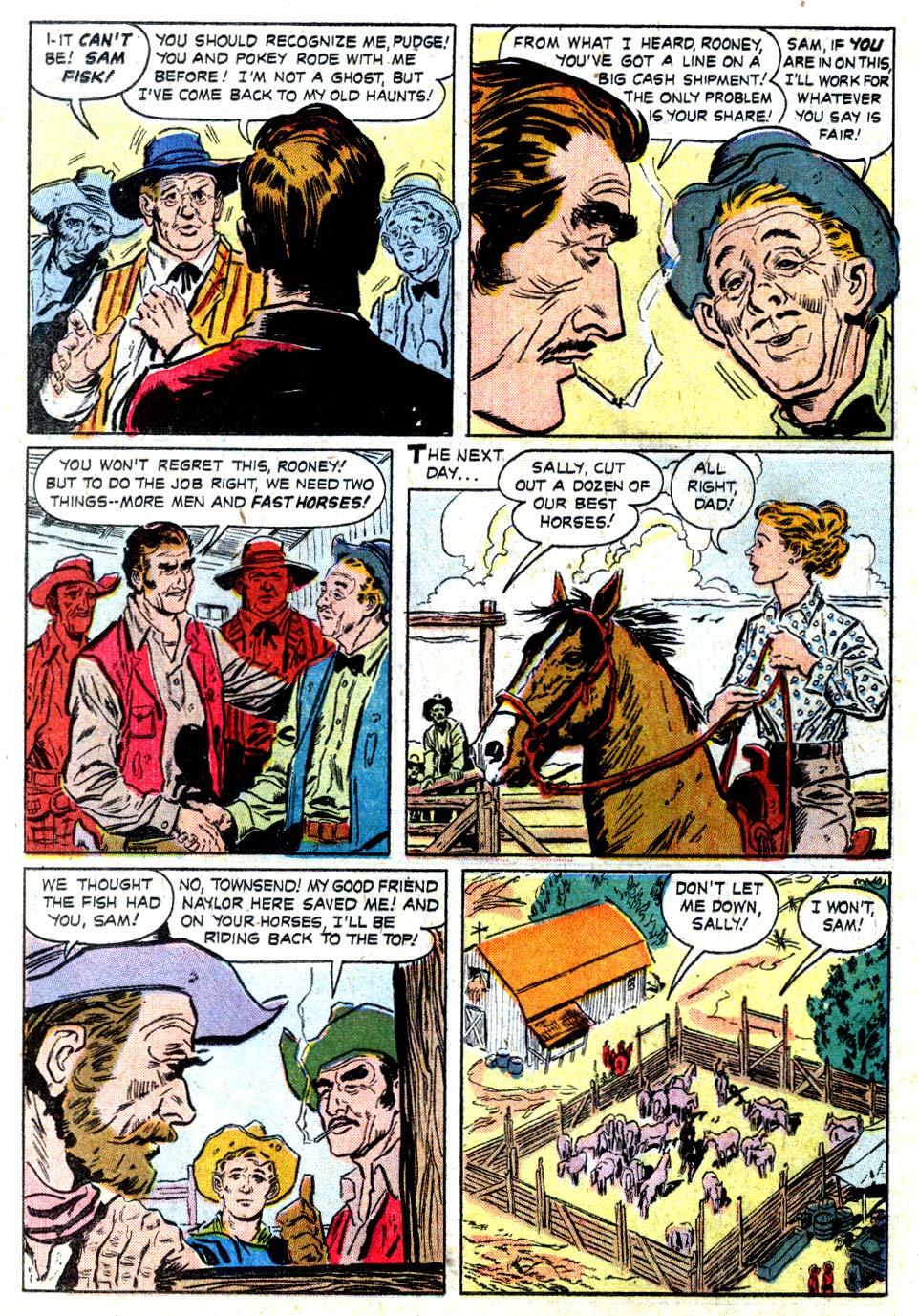 Read online Four Color Comics comic -  Issue #898 - 18