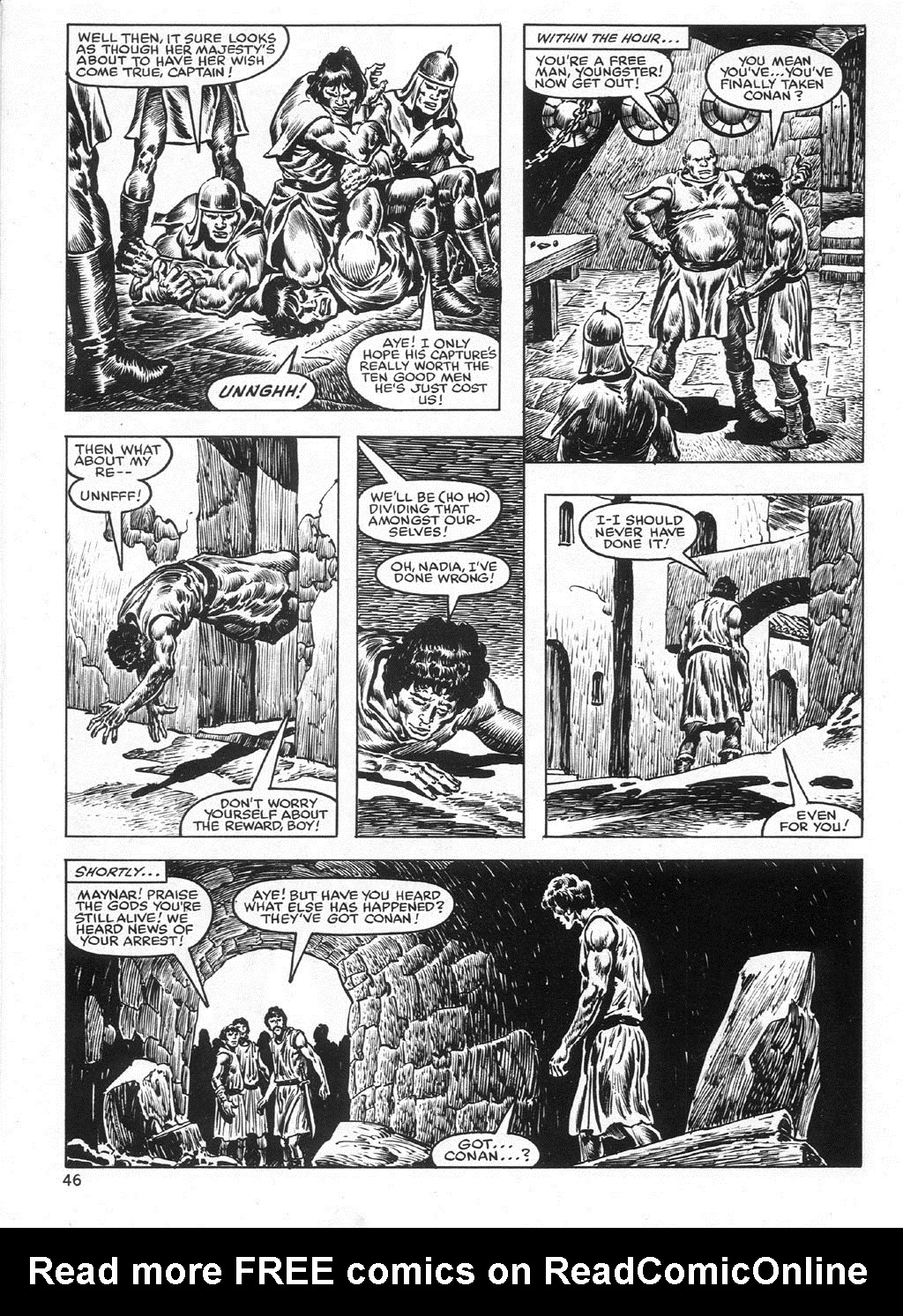 Read online The Savage Sword Of Conan comic -  Issue #99 - 45