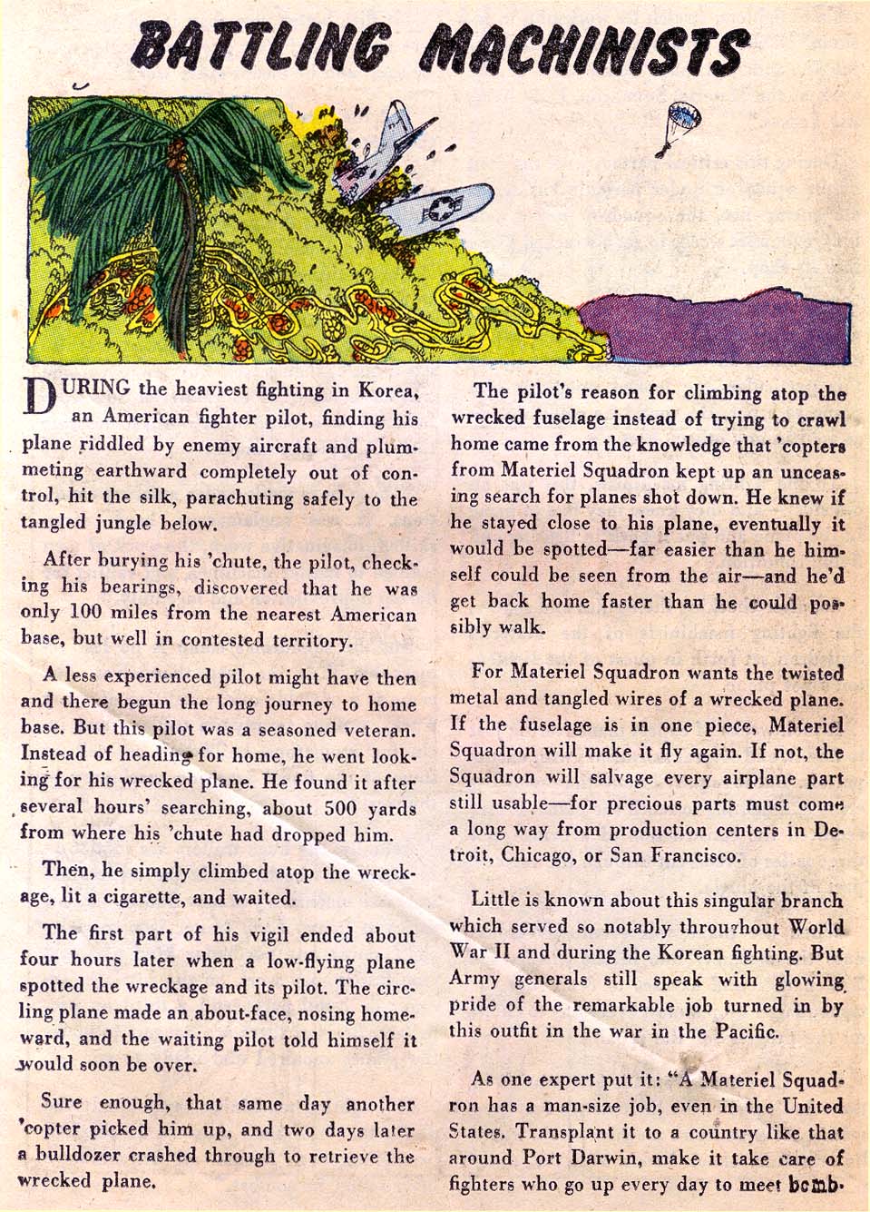 Read online Our Army at War (1952) comic -  Issue #29 - 25