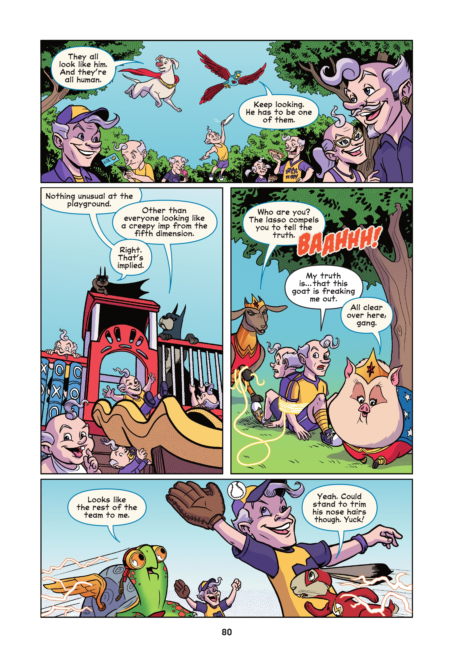 Read online DC League of Super-Pets: The Great Mxy-Up comic -  Issue # TPB (Part 1) - 78
