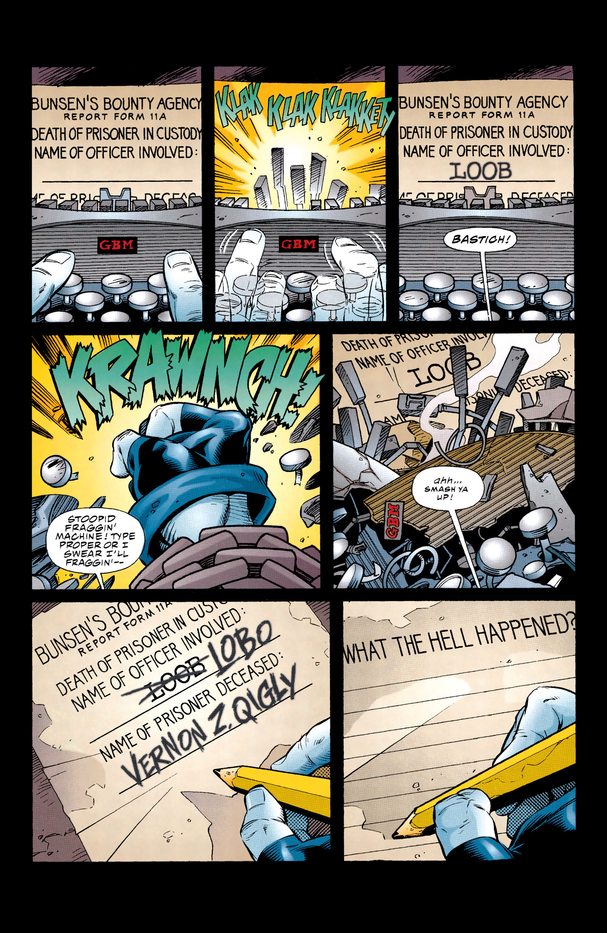 Read online Lobo (1993) comic -  Issue #4 - 2