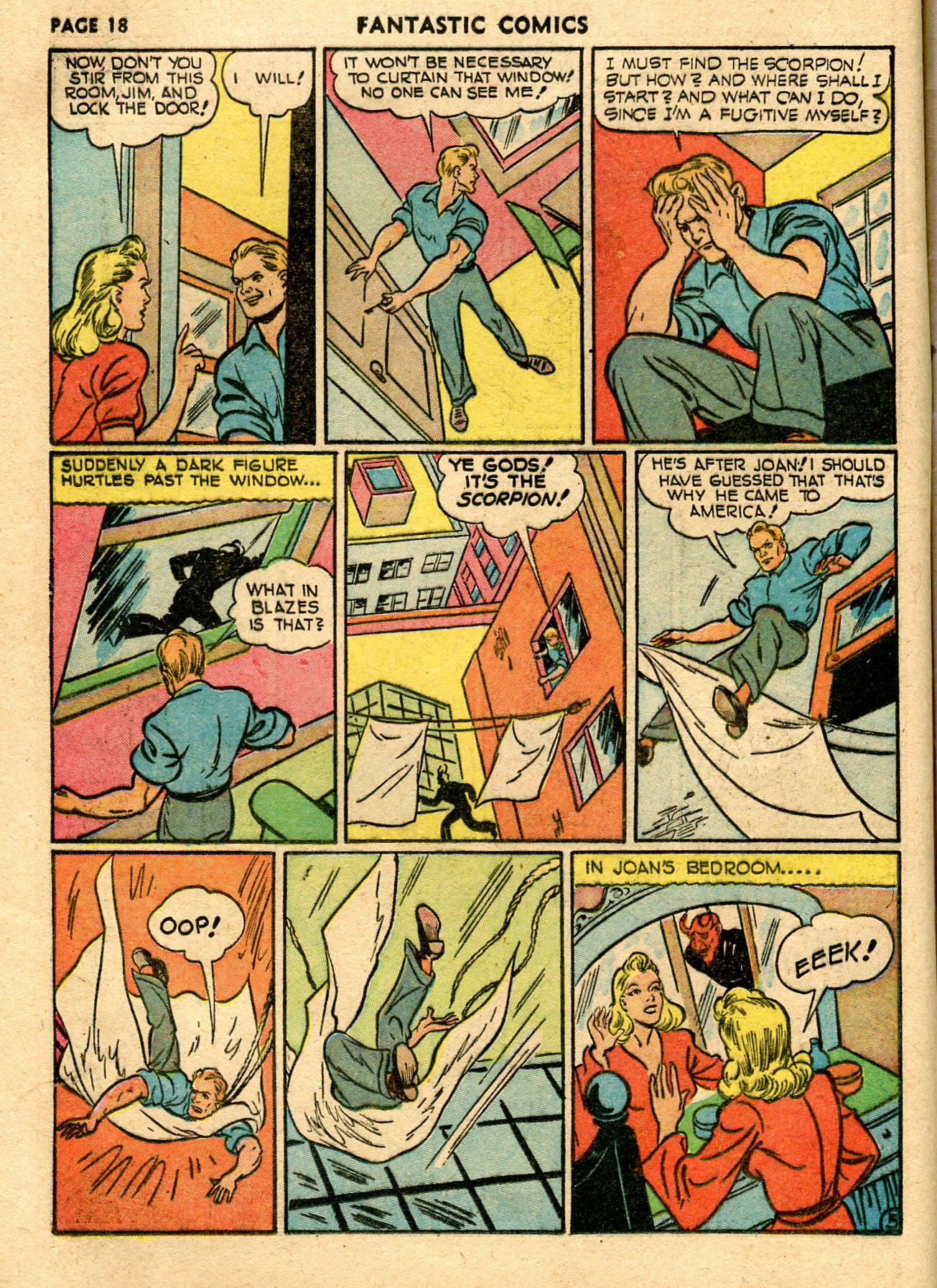 Read online Fantastic Comics comic -  Issue #21 - 20