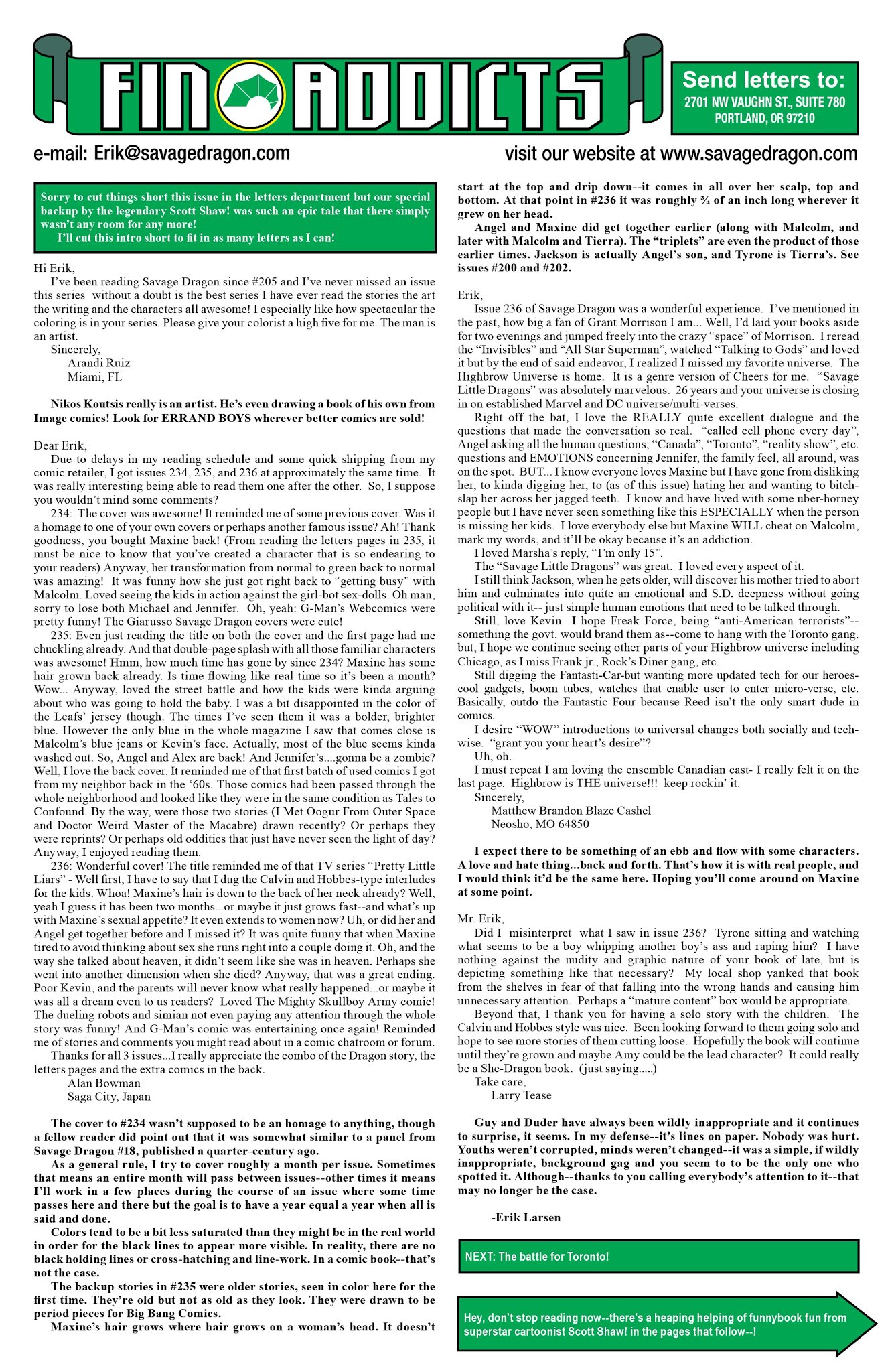 Read online The Savage Dragon (1993) comic -  Issue #239 - 22