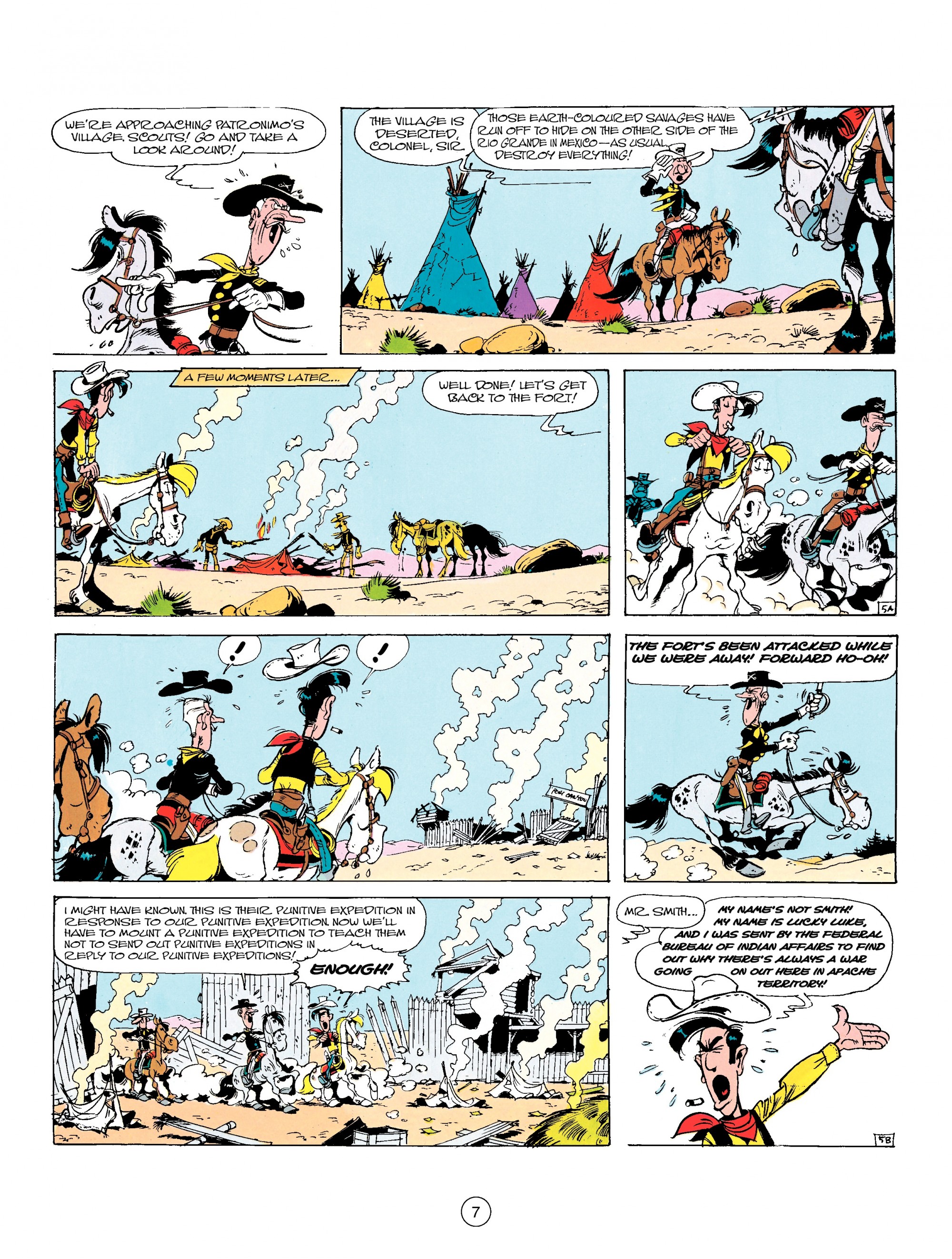 Read online A Lucky Luke Adventure comic -  Issue #17 - 7