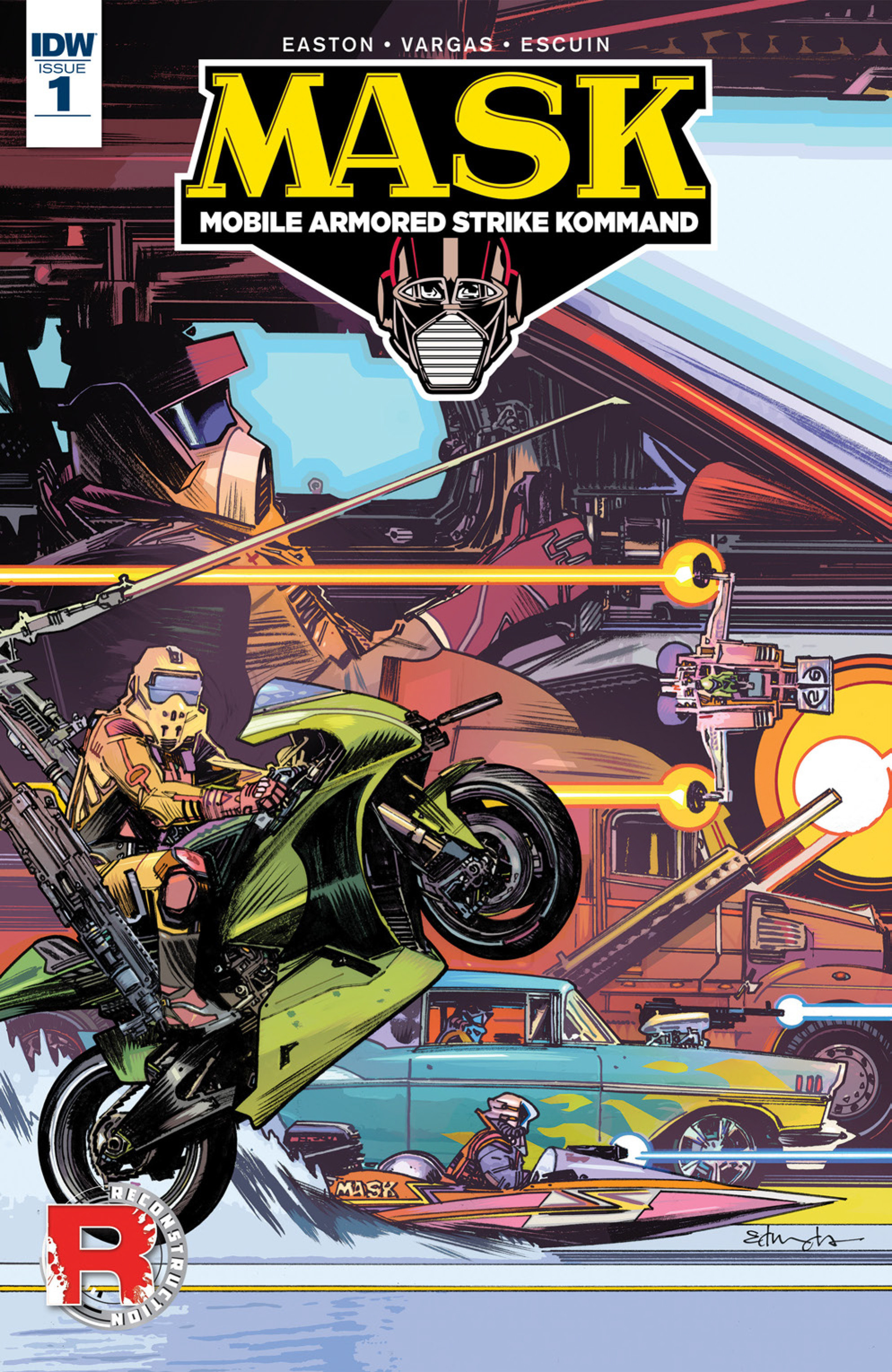 Read online M.A.S.K.: Mobile Armored Strike Kommand comic -  Issue #1 - 1