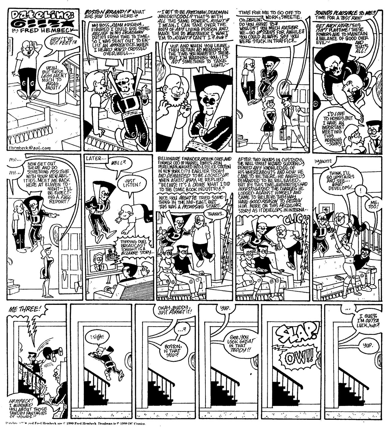 Read online The Nearly Complete Essential Hembeck Archives Omnibus comic -  Issue # TPB (Part 7) - 86