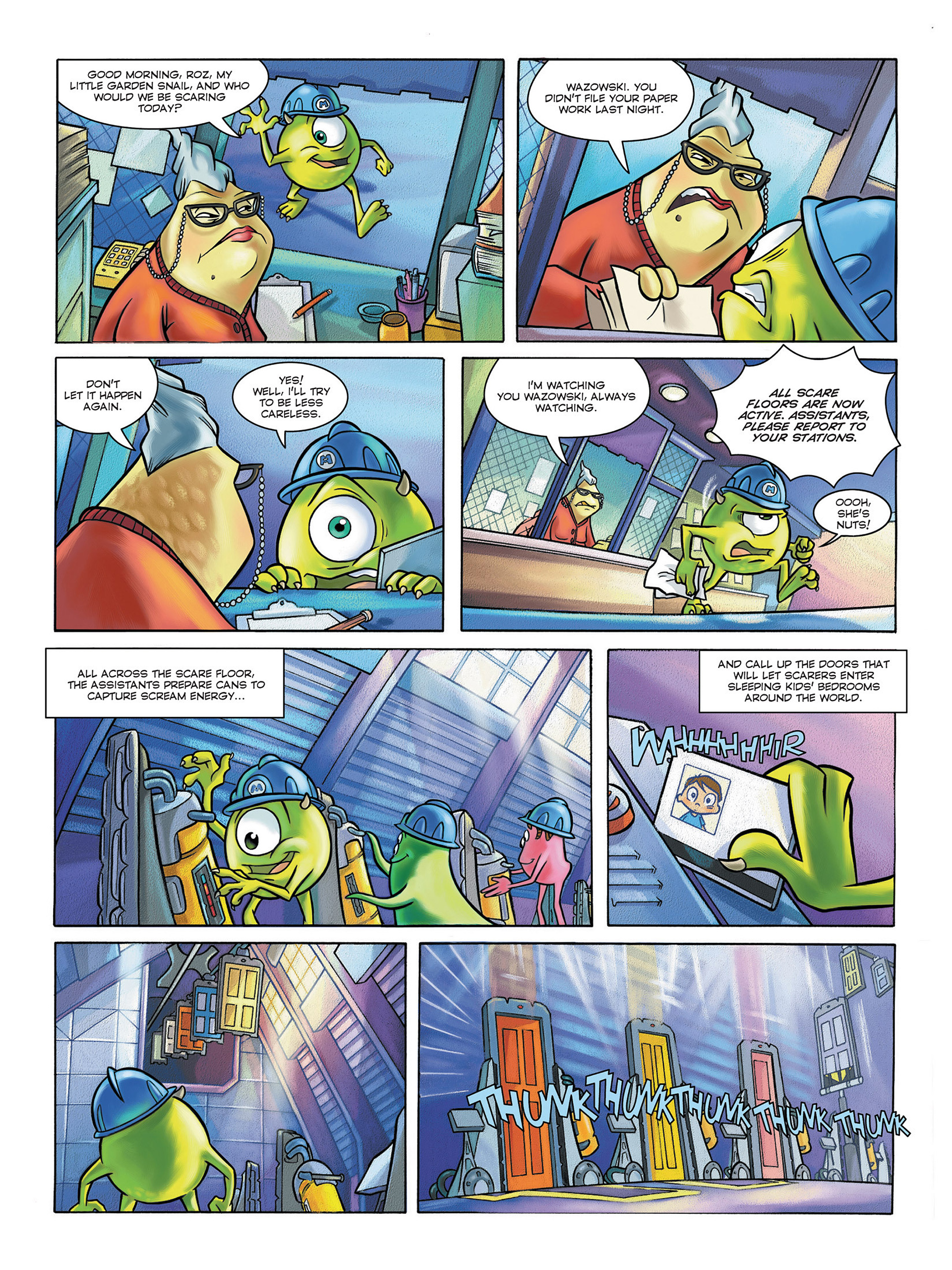 Read online Monsters, Inc. comic -  Issue # Full - 8