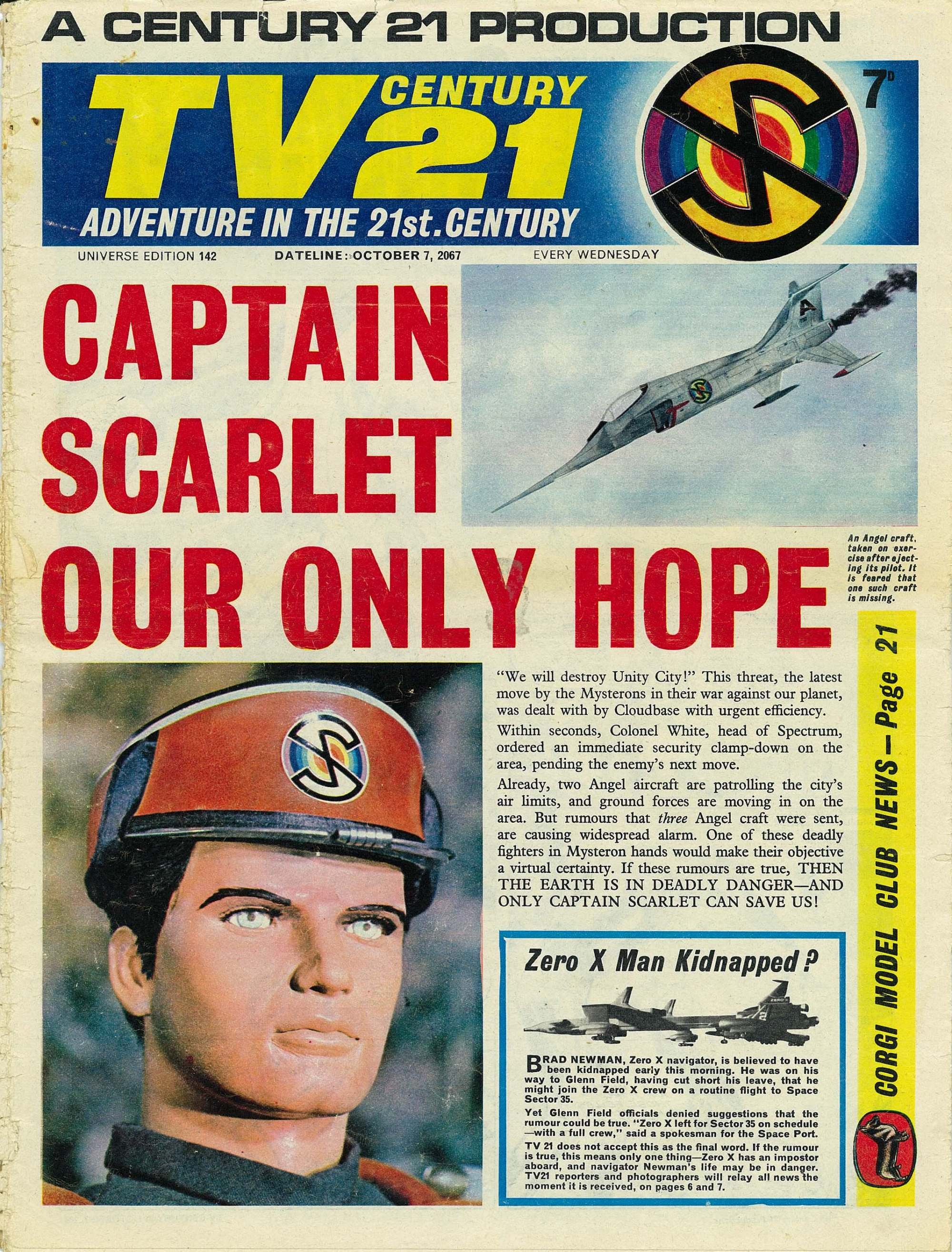 Read online TV Century 21 (TV 21) comic -  Issue #142 - 1