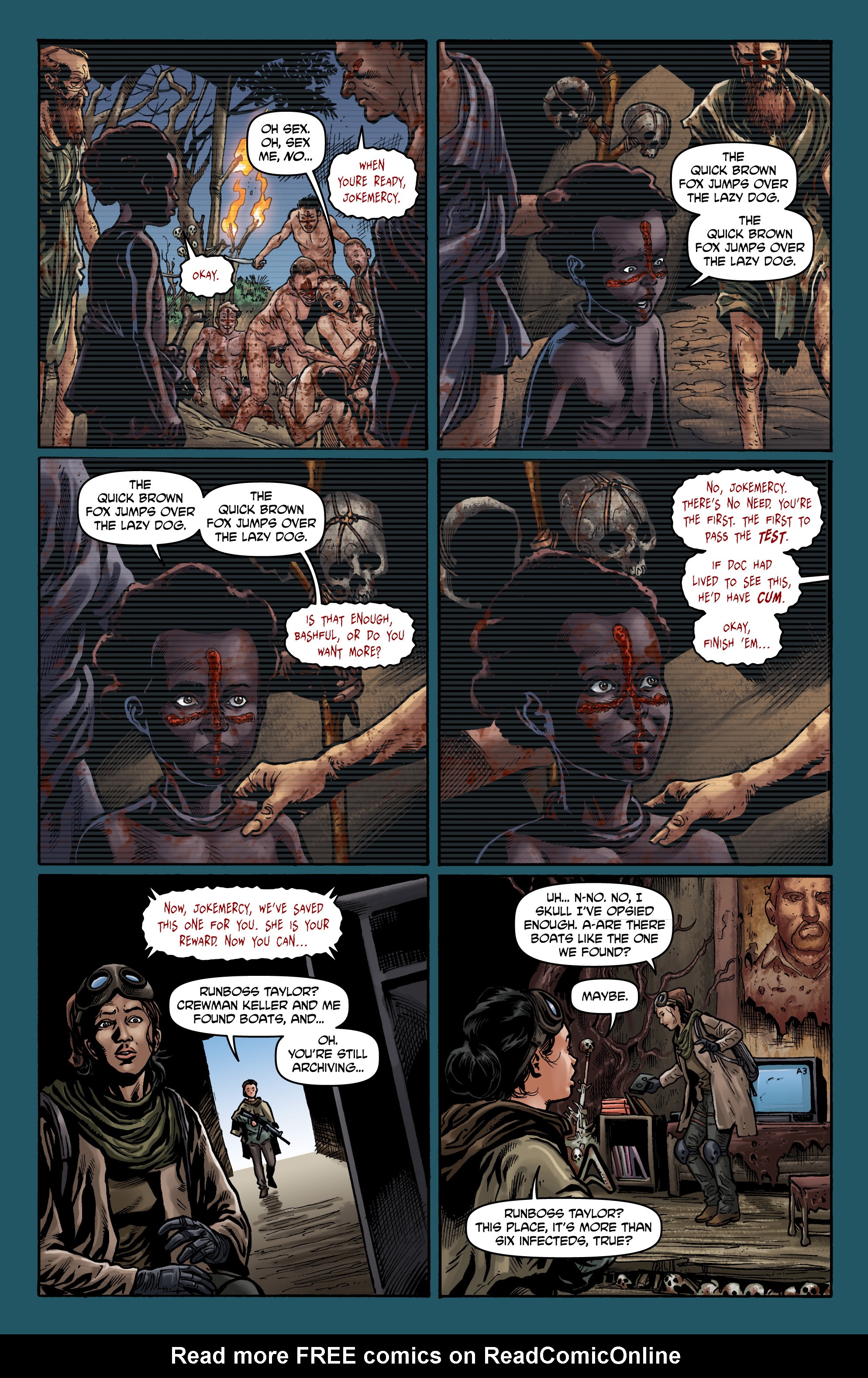 Read online Crossed Plus One Hundred comic -  Issue #5 - 21