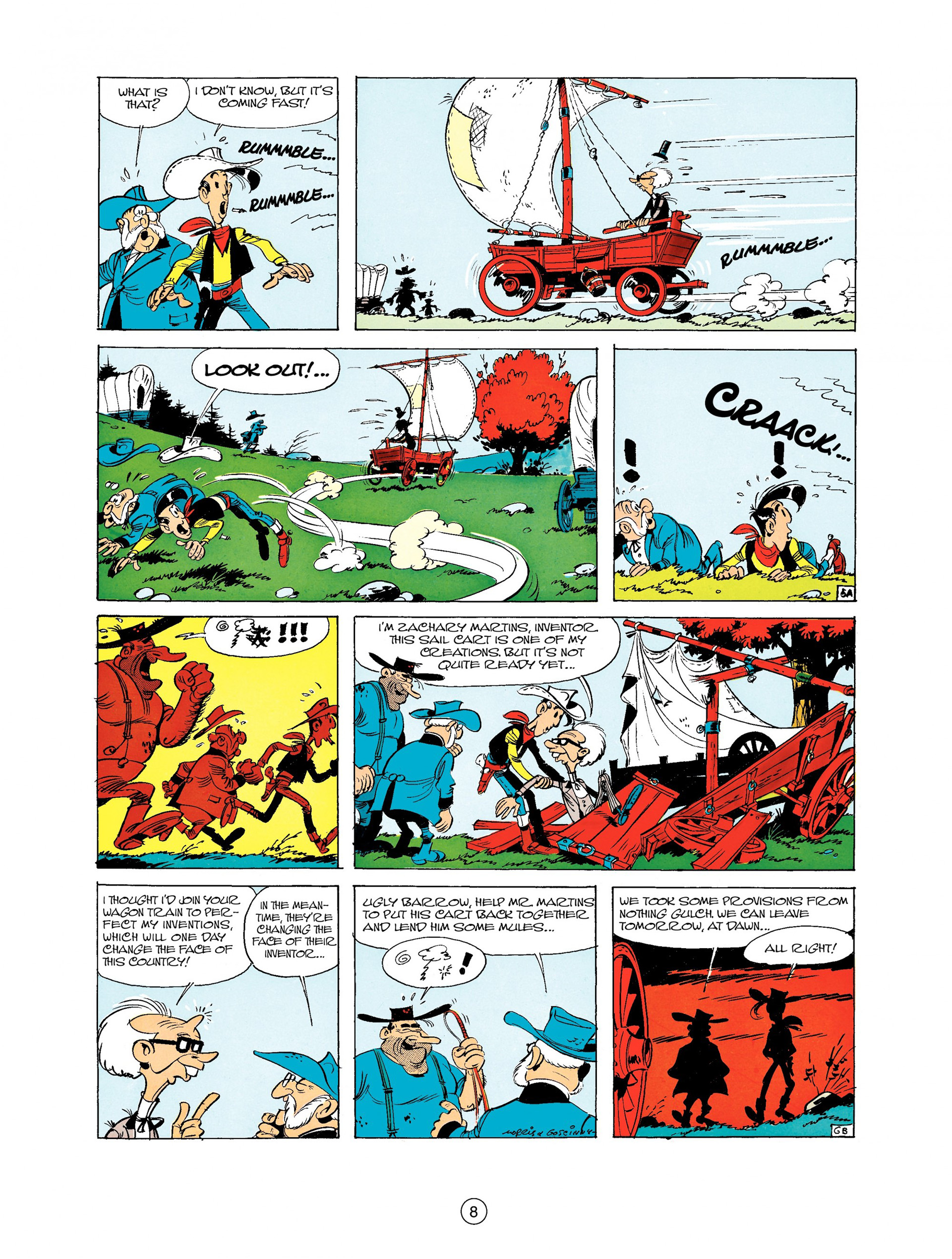 Read online A Lucky Luke Adventure comic -  Issue #9 - 8