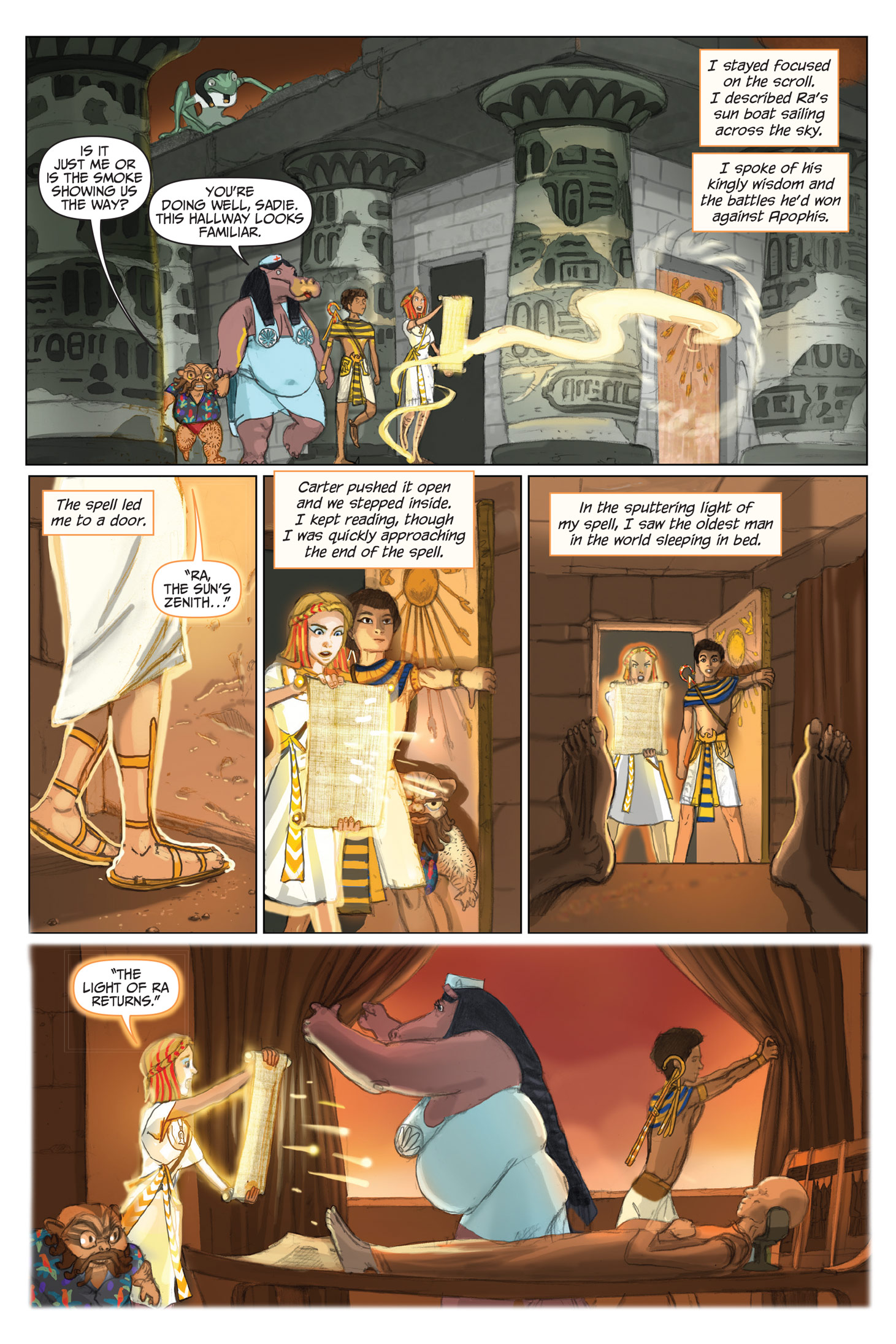 Read online The Kane Chronicles comic -  Issue # TPB 2 - 106