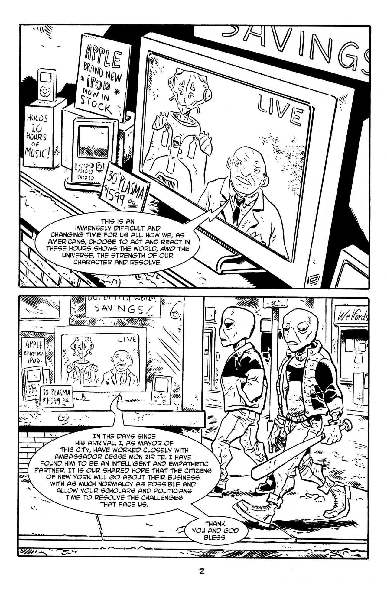 Read online Michelangelo The Third Kind comic -  Issue #3 - 4