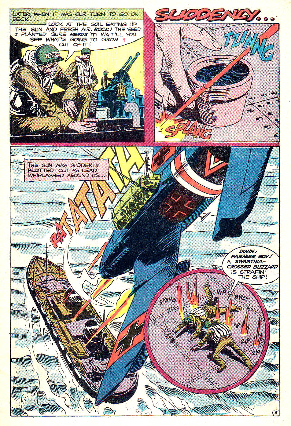 Read online Our Army at War (1952) comic -  Issue #193 - 7
