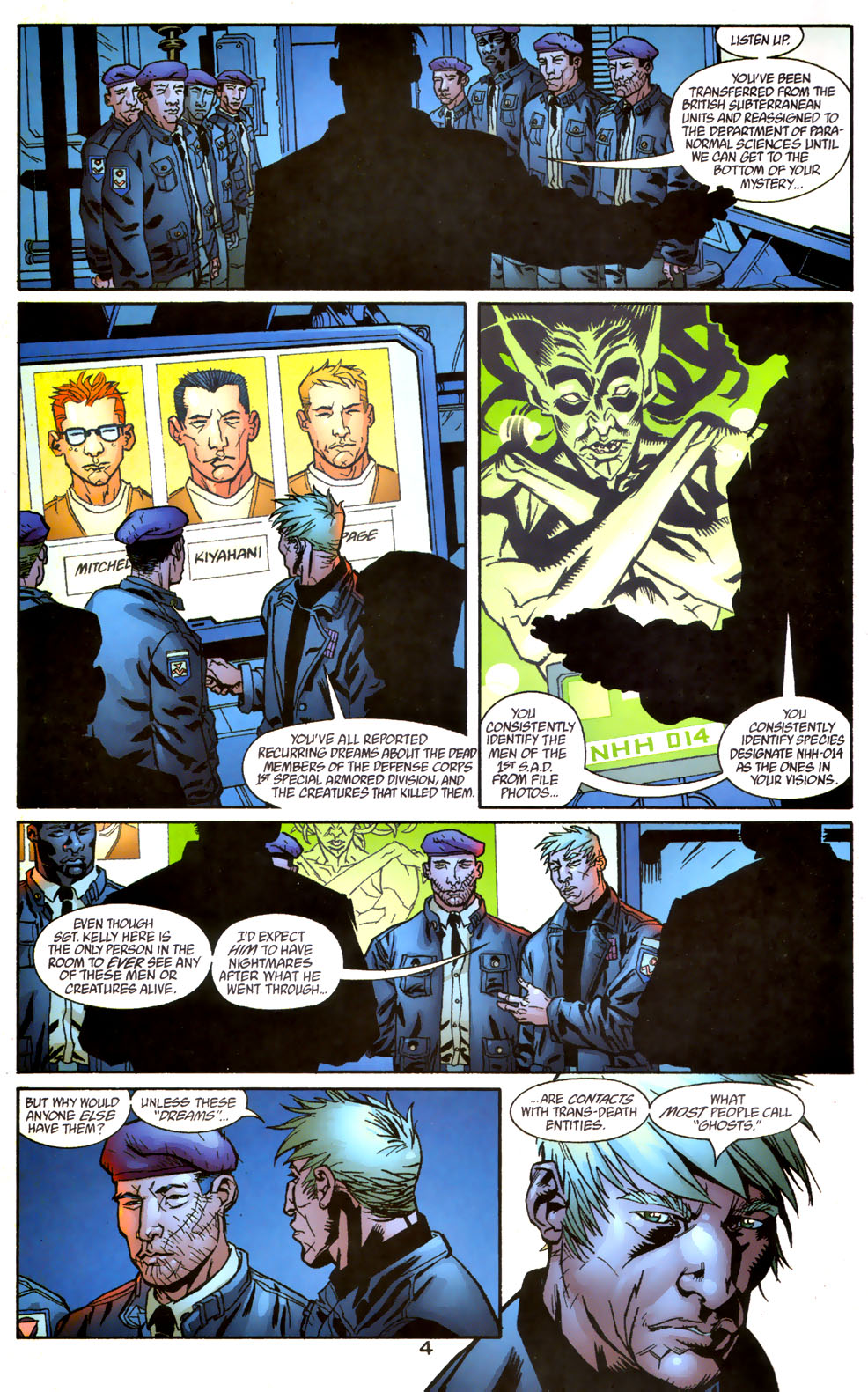 Read online Human Defense Corps comic -  Issue #4 - 5