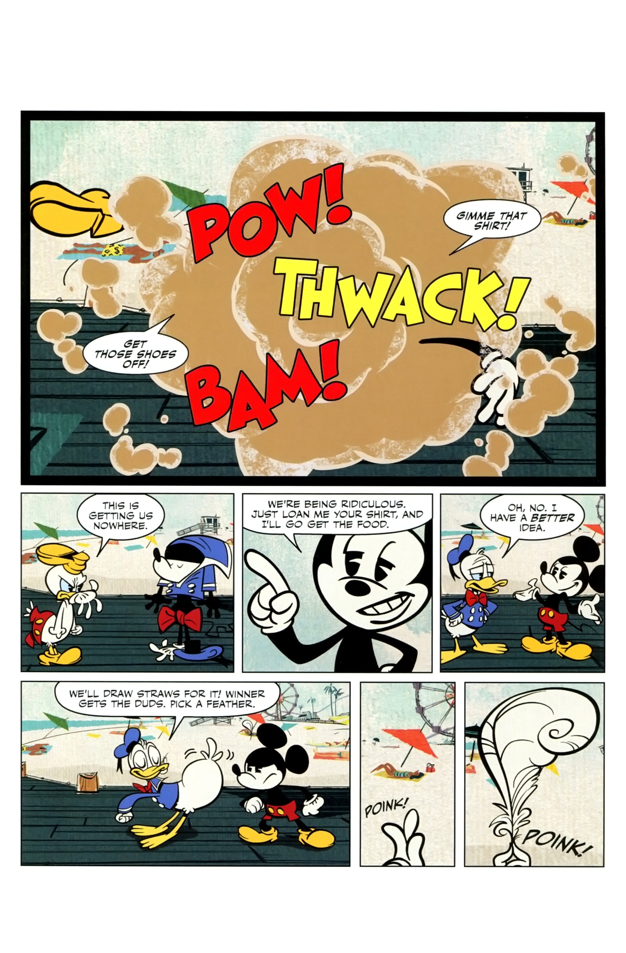 Read online Mickey Mouse Shorts: Season One comic -  Issue #4 - 5