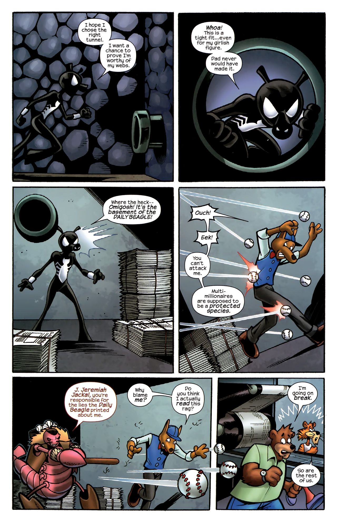 Read online Spider-Ham 25th Anniversary Special comic -  Issue # Full - 39