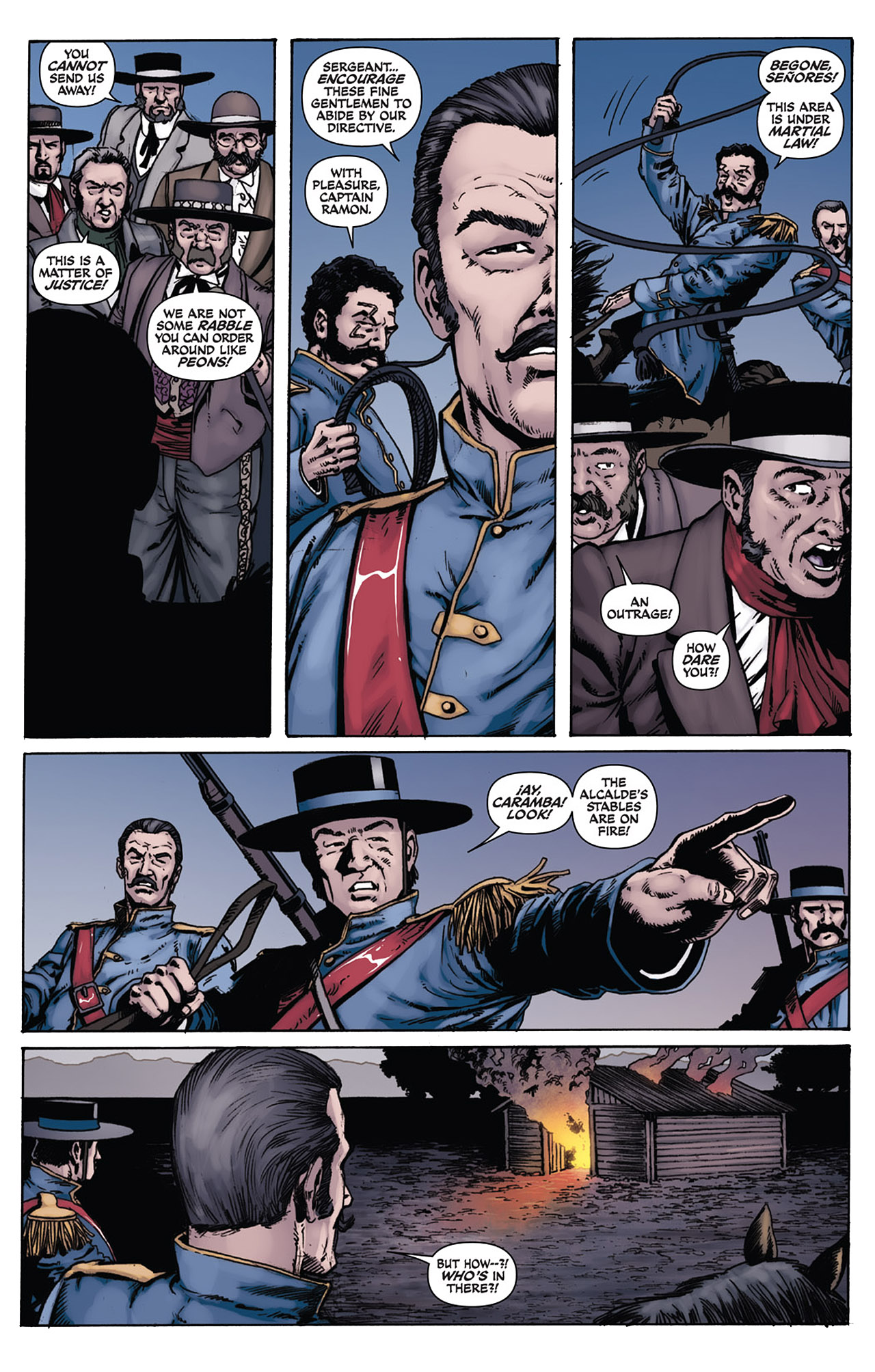 Read online Zorro Rides Again comic -  Issue #6 - 5