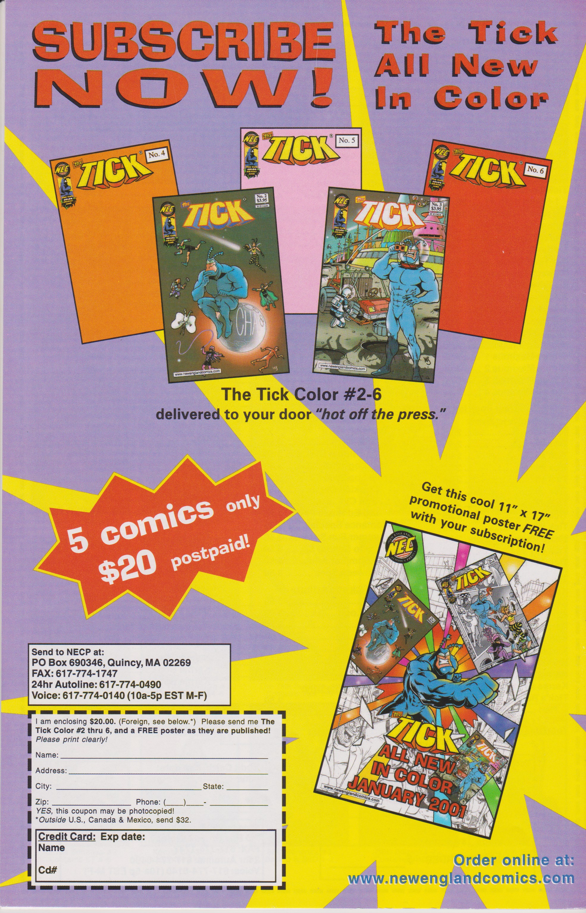 Read online The Tick Color comic -  Issue #1 - 36