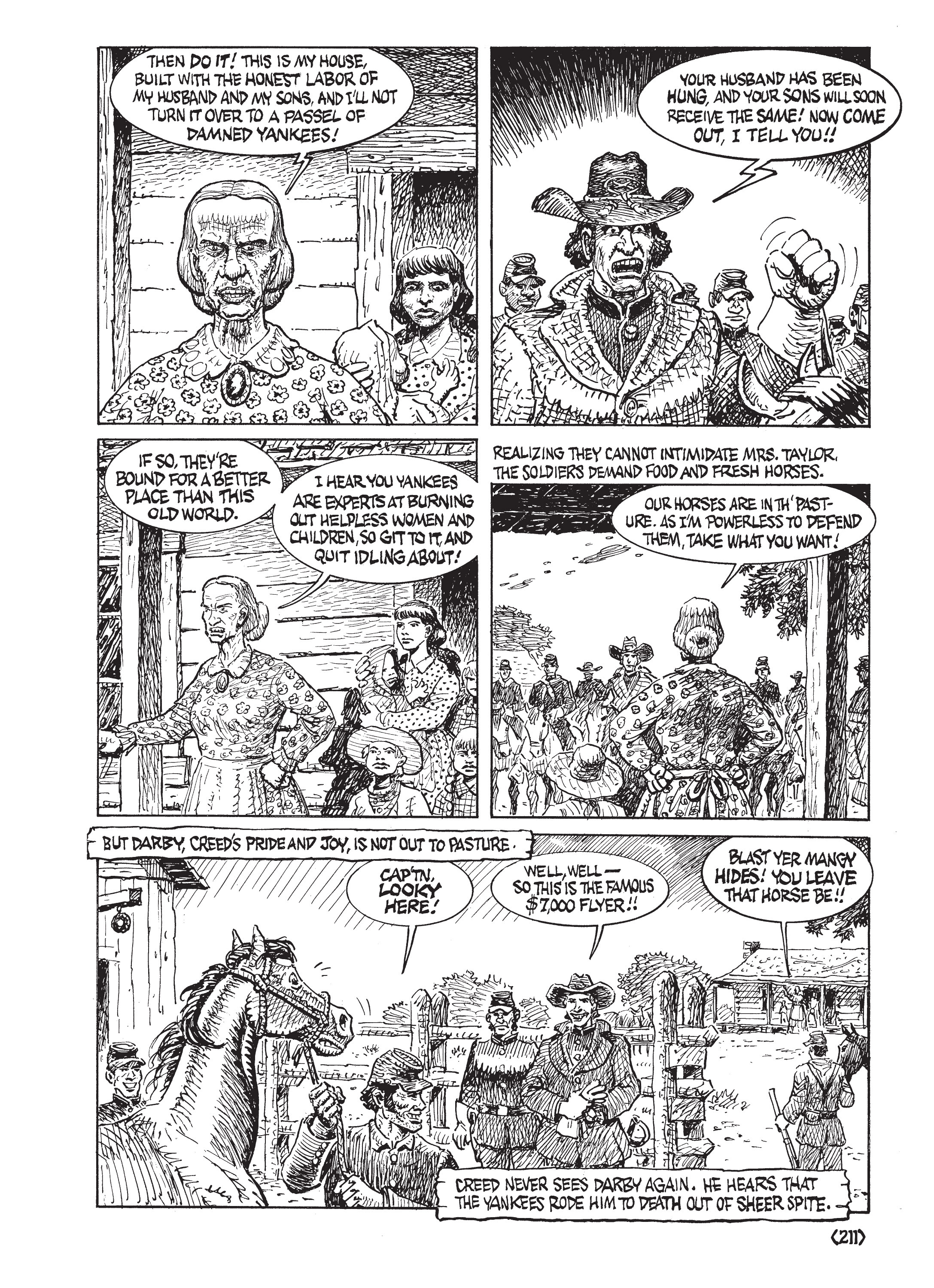 Read online Jack Jackson's American History: Los Tejanos and Lost Cause comic -  Issue # TPB (Part 3) - 10