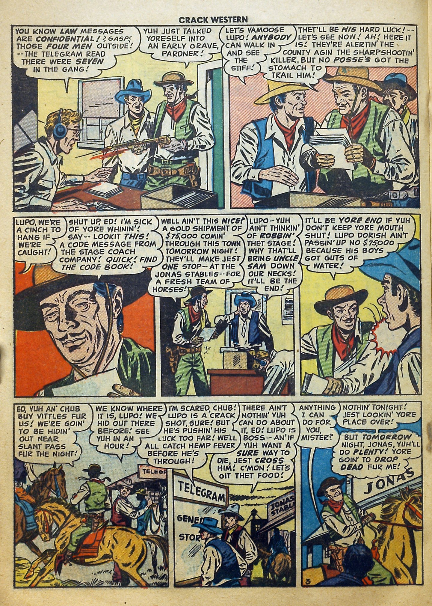 Read online Crack Western comic -  Issue #83 - 20