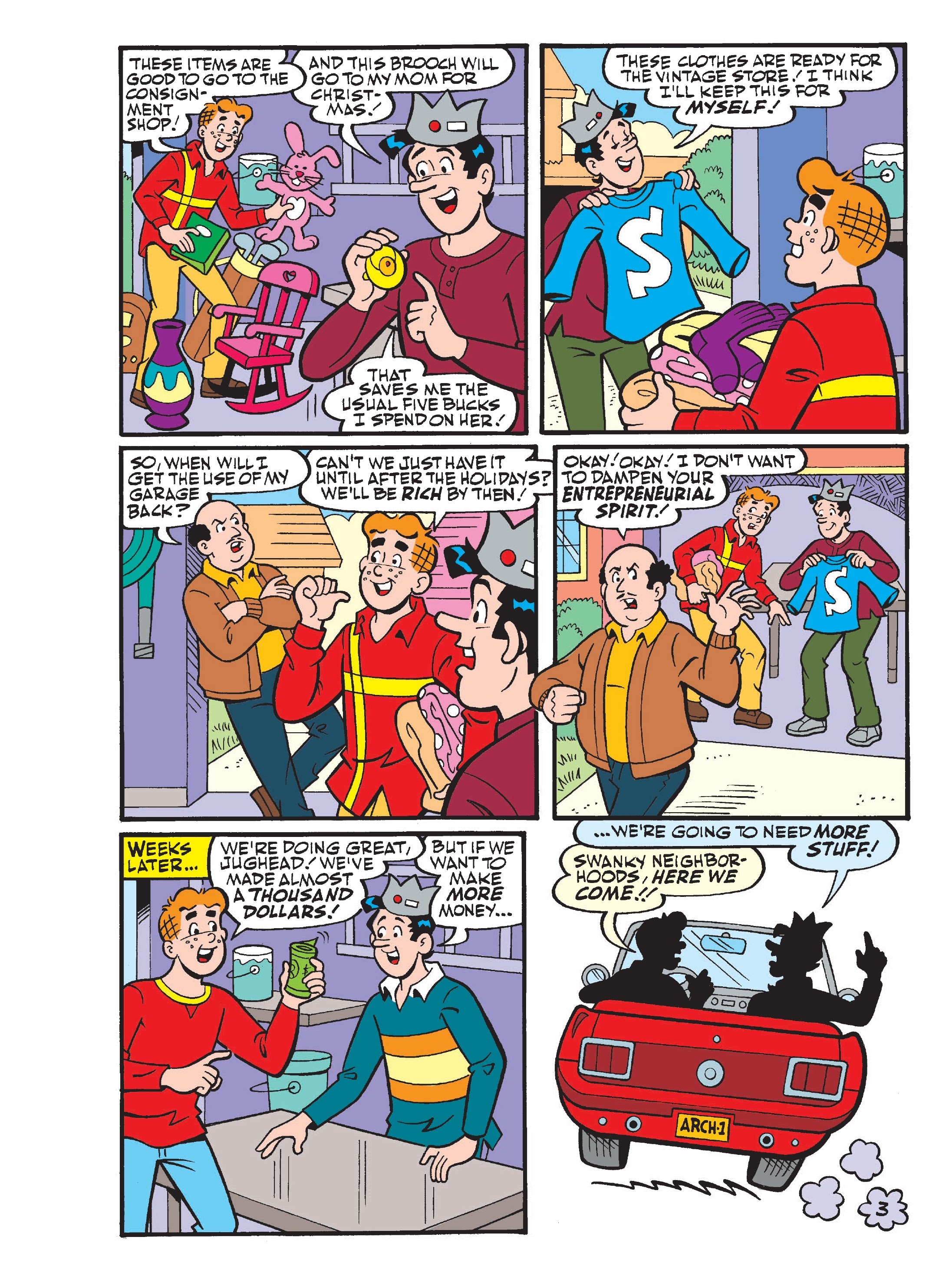 Read online Archie's Double Digest Magazine comic -  Issue #283 - 4