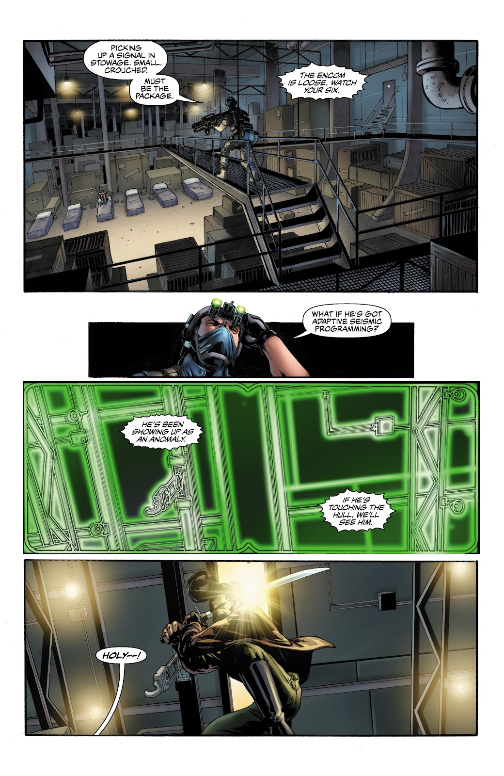 Lone Wolf 2100: Chase the Setting Sun issue 3 - Page 10