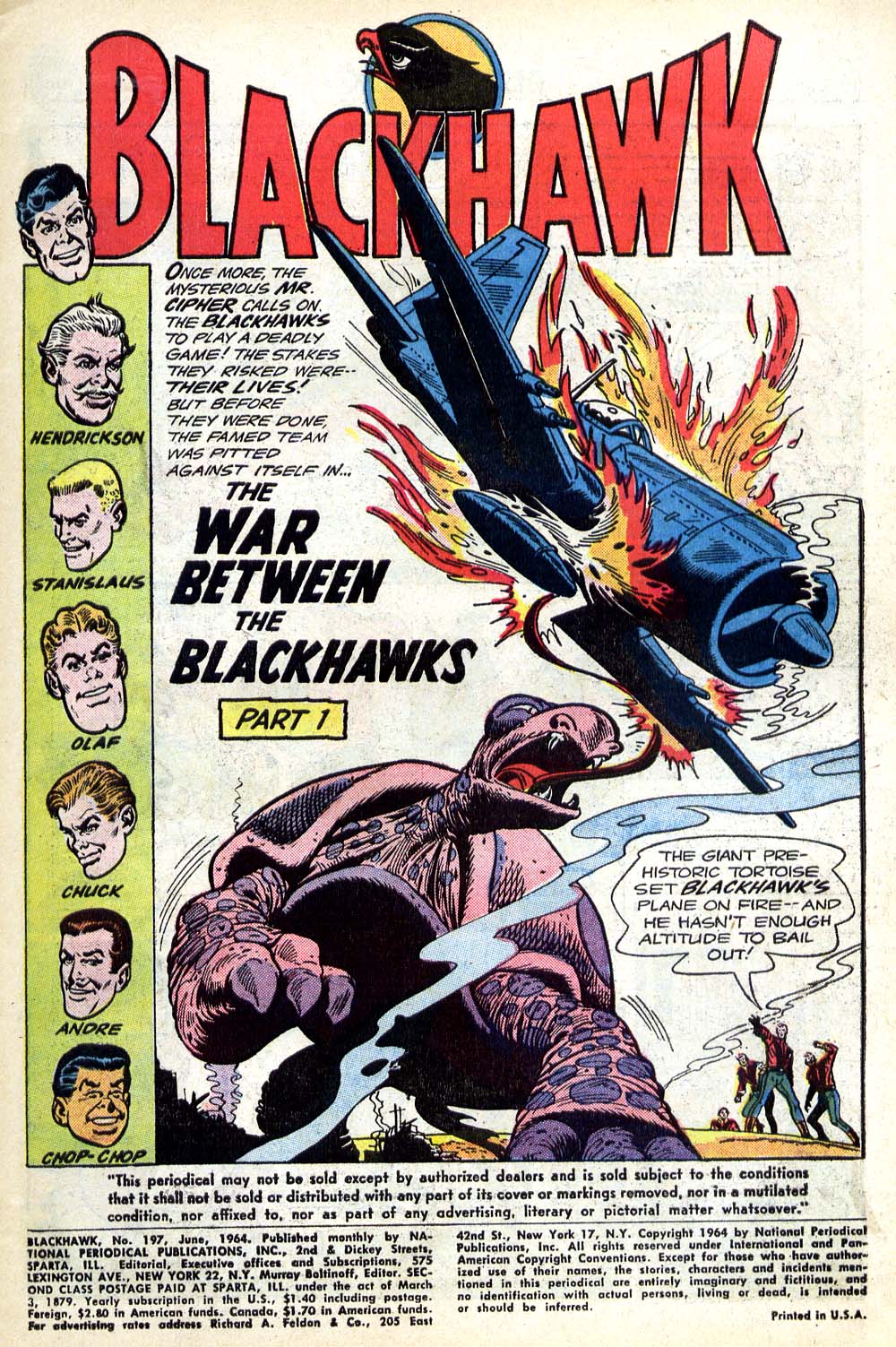 Read online Blackhawk (1957) comic -  Issue #197 - 3