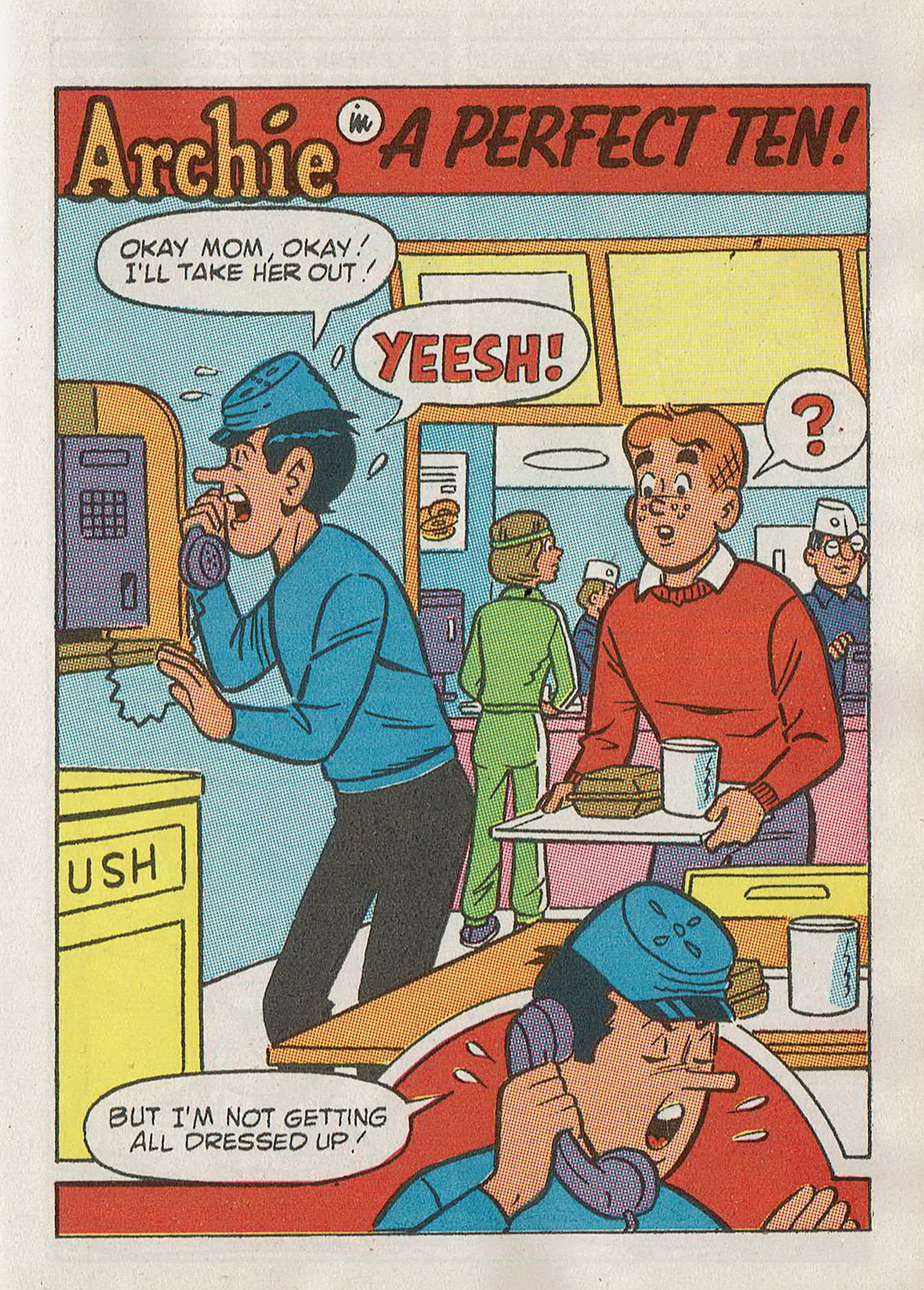 Read online Jughead Jones Comics Digest comic -  Issue #68 - 69