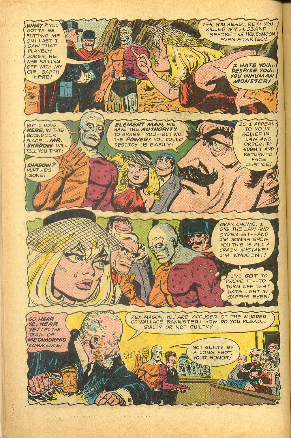 Read online Metamorpho comic -  Issue #17 - 10