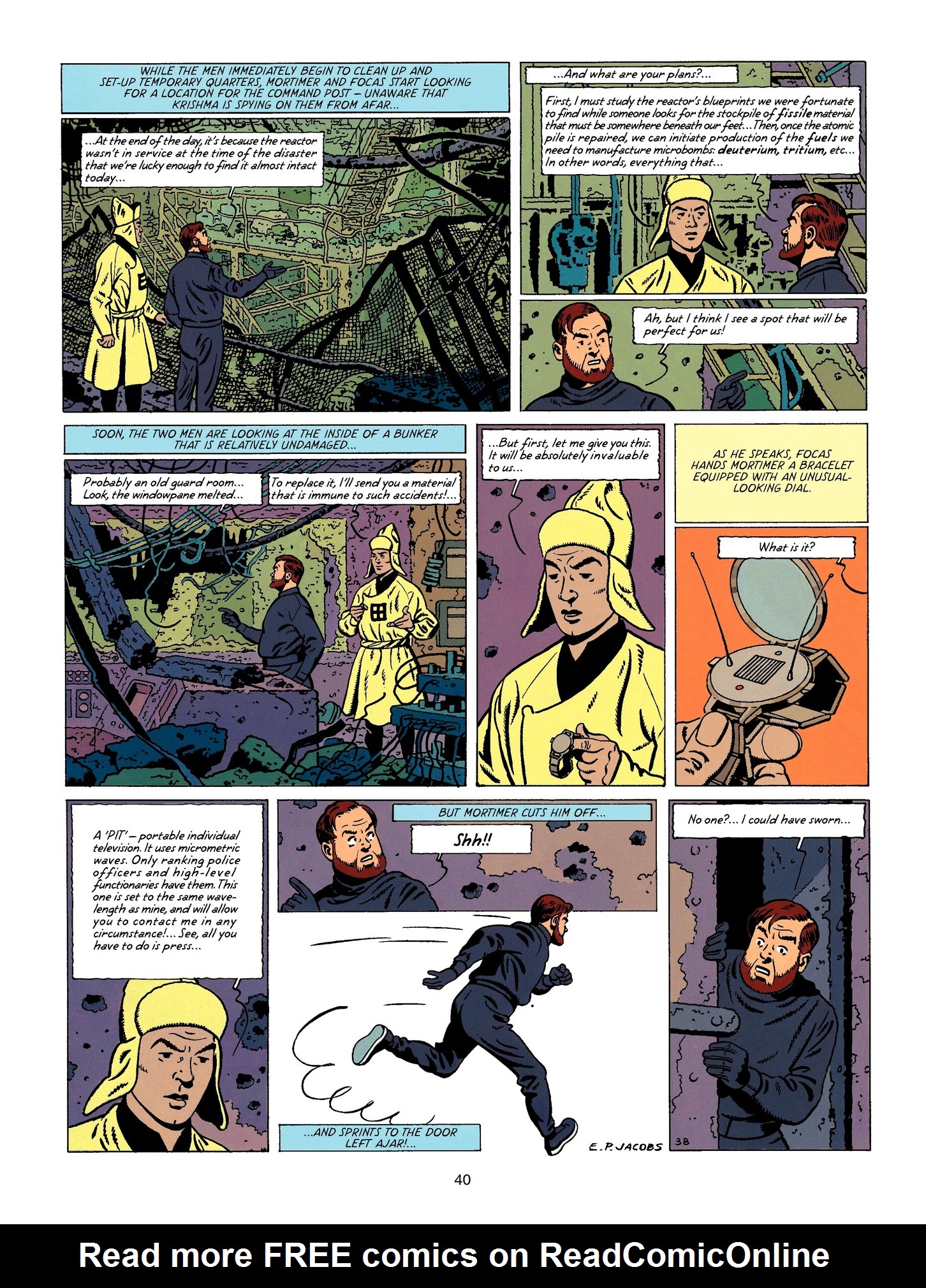 Read online Blake & Mortimer comic -  Issue #19 - 40